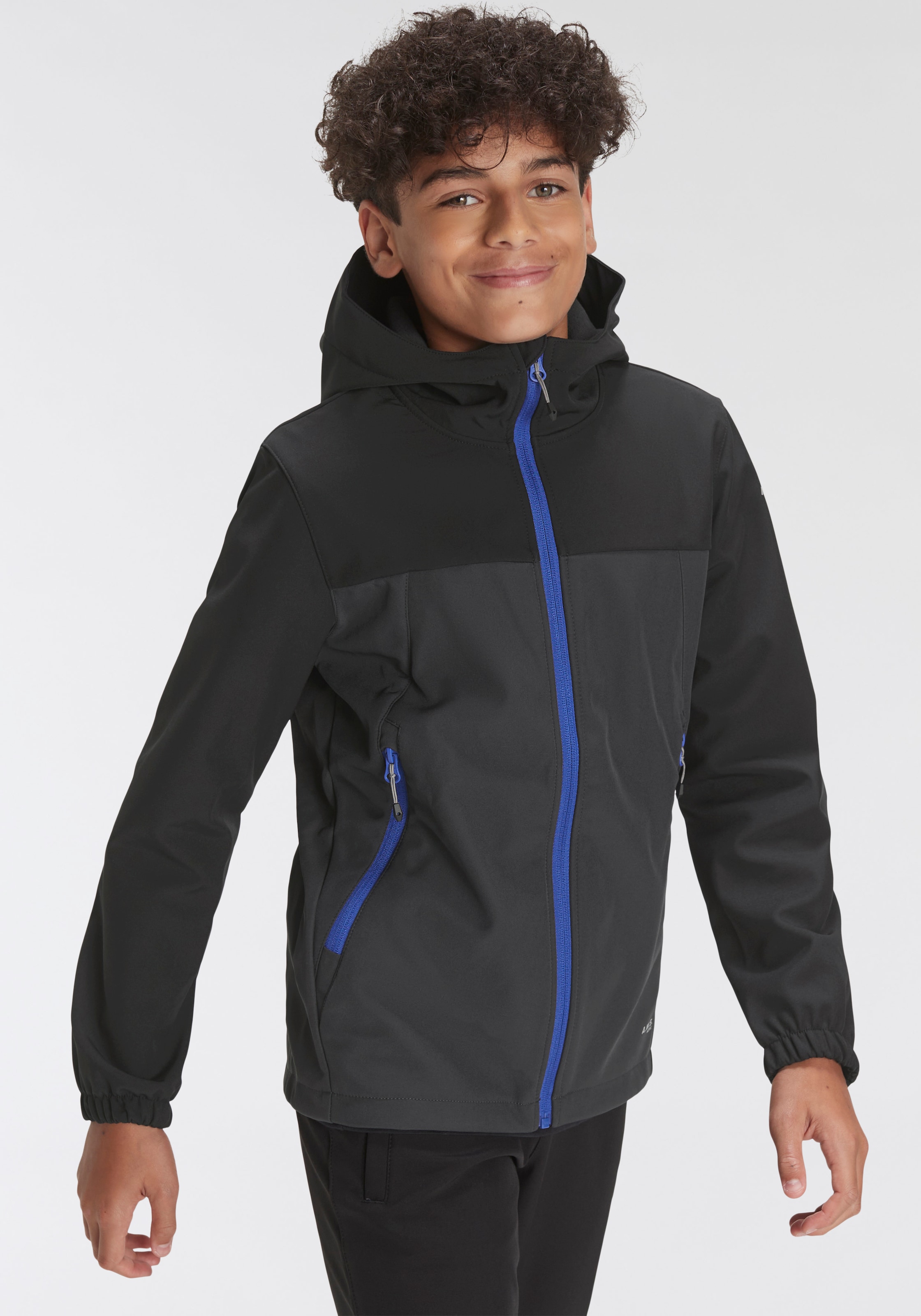 - Kapuze, mit Kinder«, wasserabweisendem aus für »KONAN Softshelljacke Icepeak OTTO winddichtem bei Material und