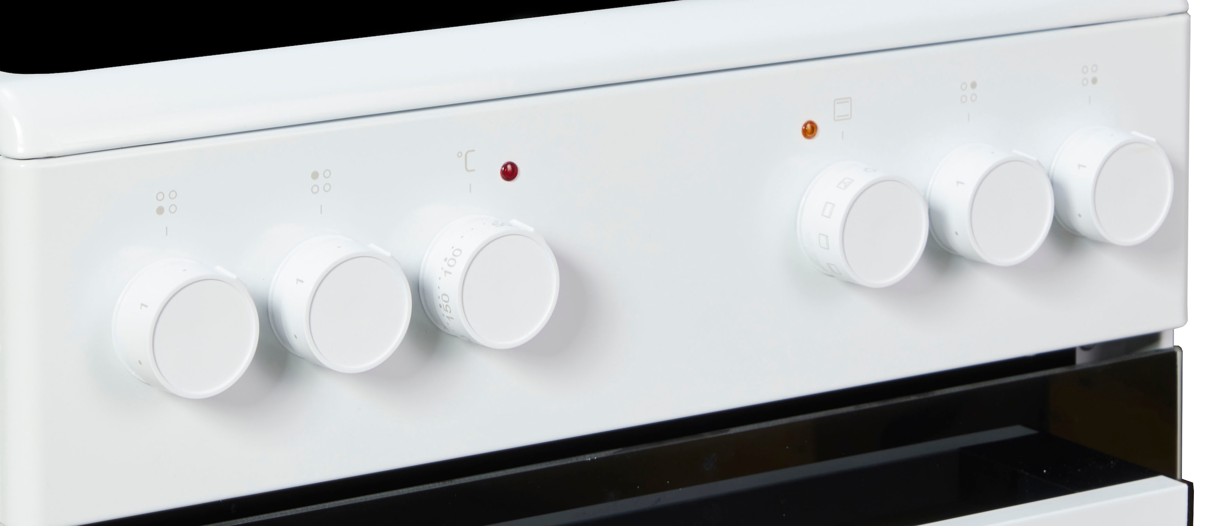 Amica Elektro-Standherd »SHC 903 031 W«, mit Teleskopauszug nachrüstbar, Steam Clean