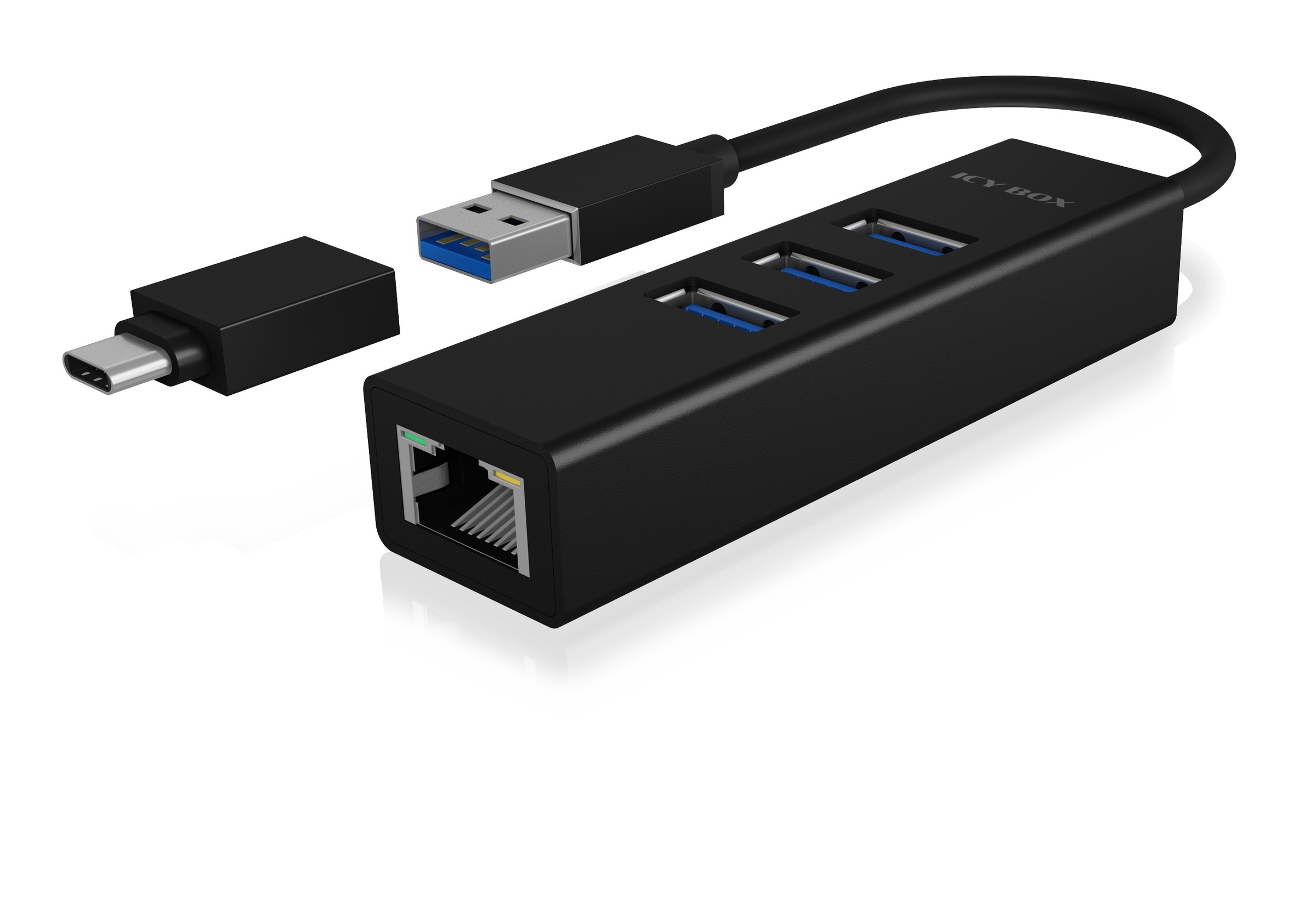 Netzwerk-Adapter »USB 3.0 HUB & LAN Adapter«