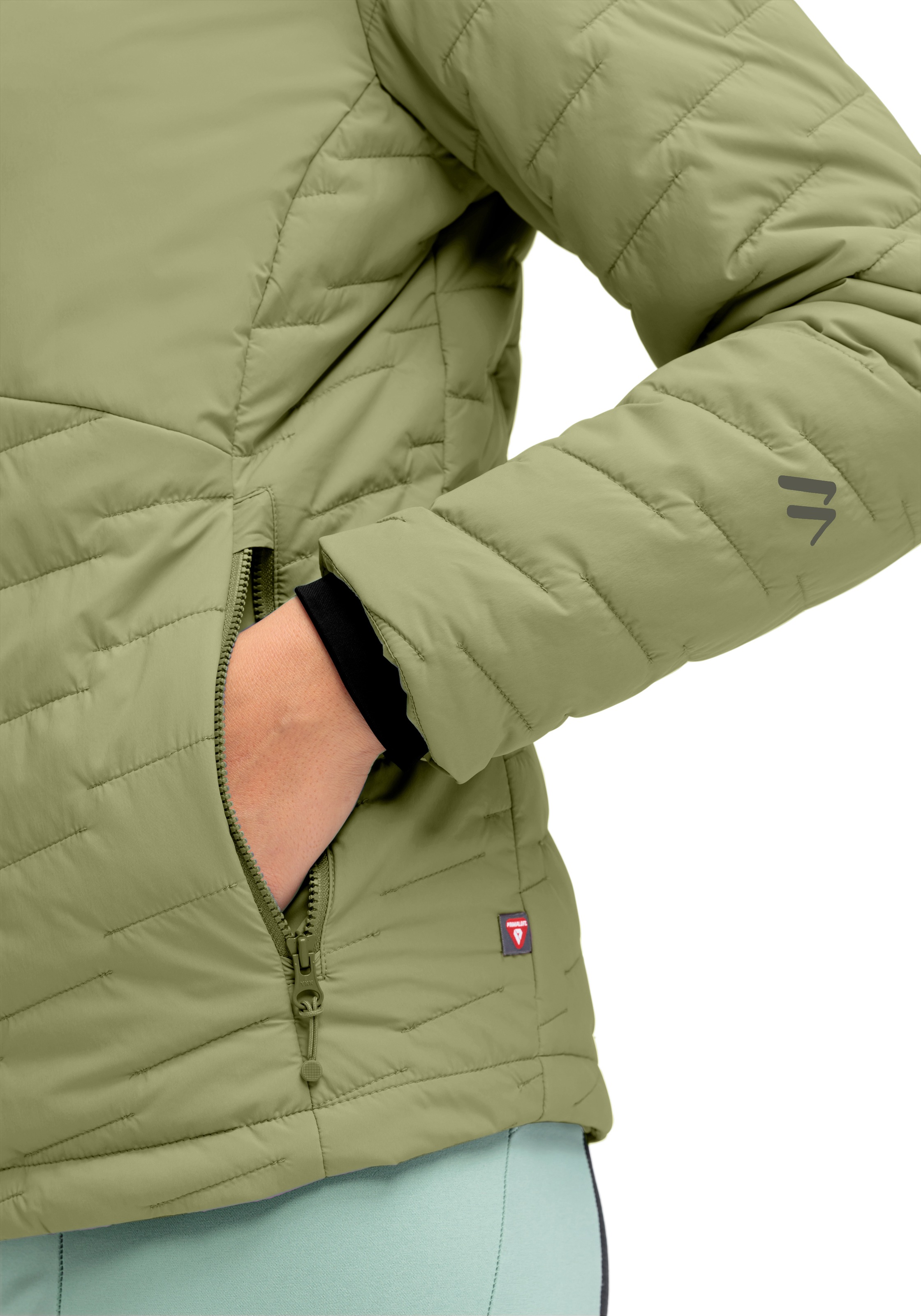 Maier Sports Funktionsjacke »Donovaly W«, Damen Outdoorjacke, Primaloft Jacke mit 3 RV-Taschen und Kapuze