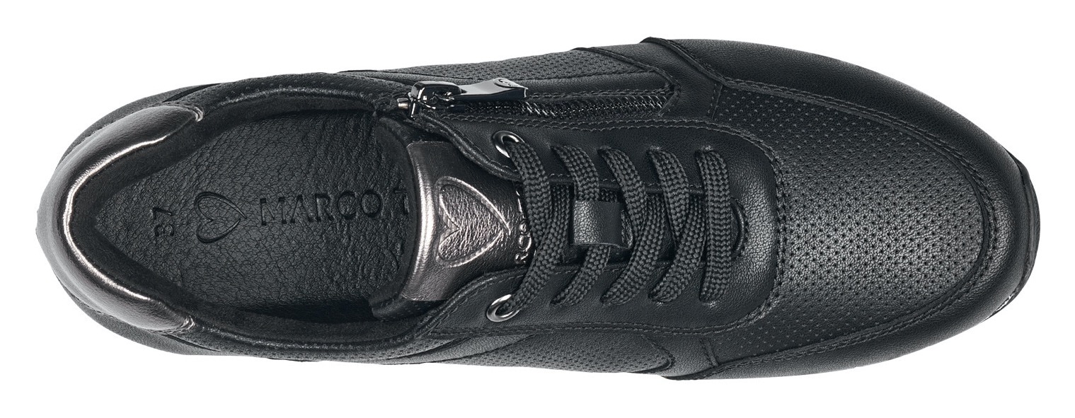 MARCO TOZZI Sneaker, mit Feel Me-Ausstattung, Freizeitschuh, Halbschuh, Schnürschuh