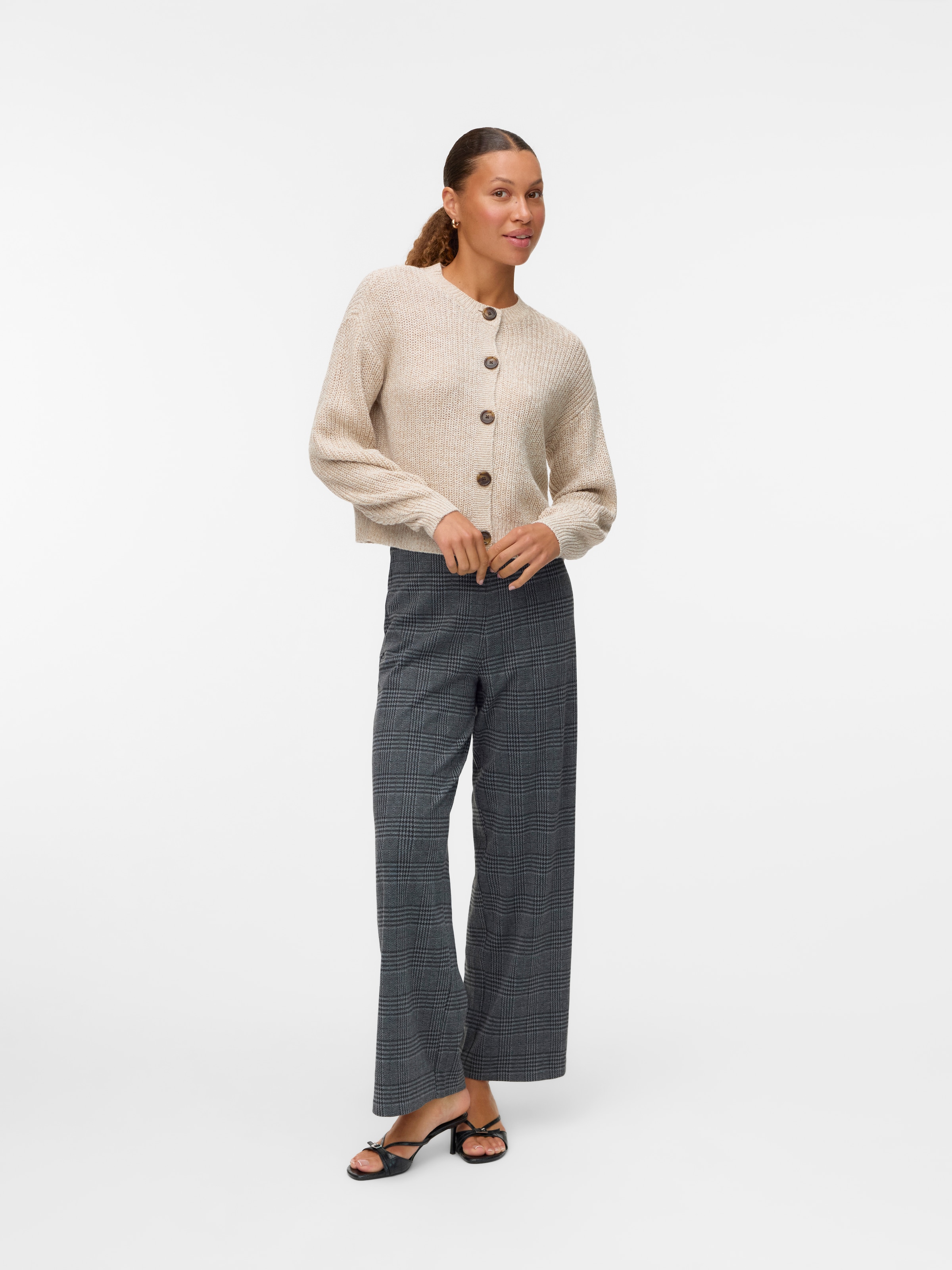 Vero Moda Strickjacke »VMLEA LS O-NECK CARDIGAN NOOS«