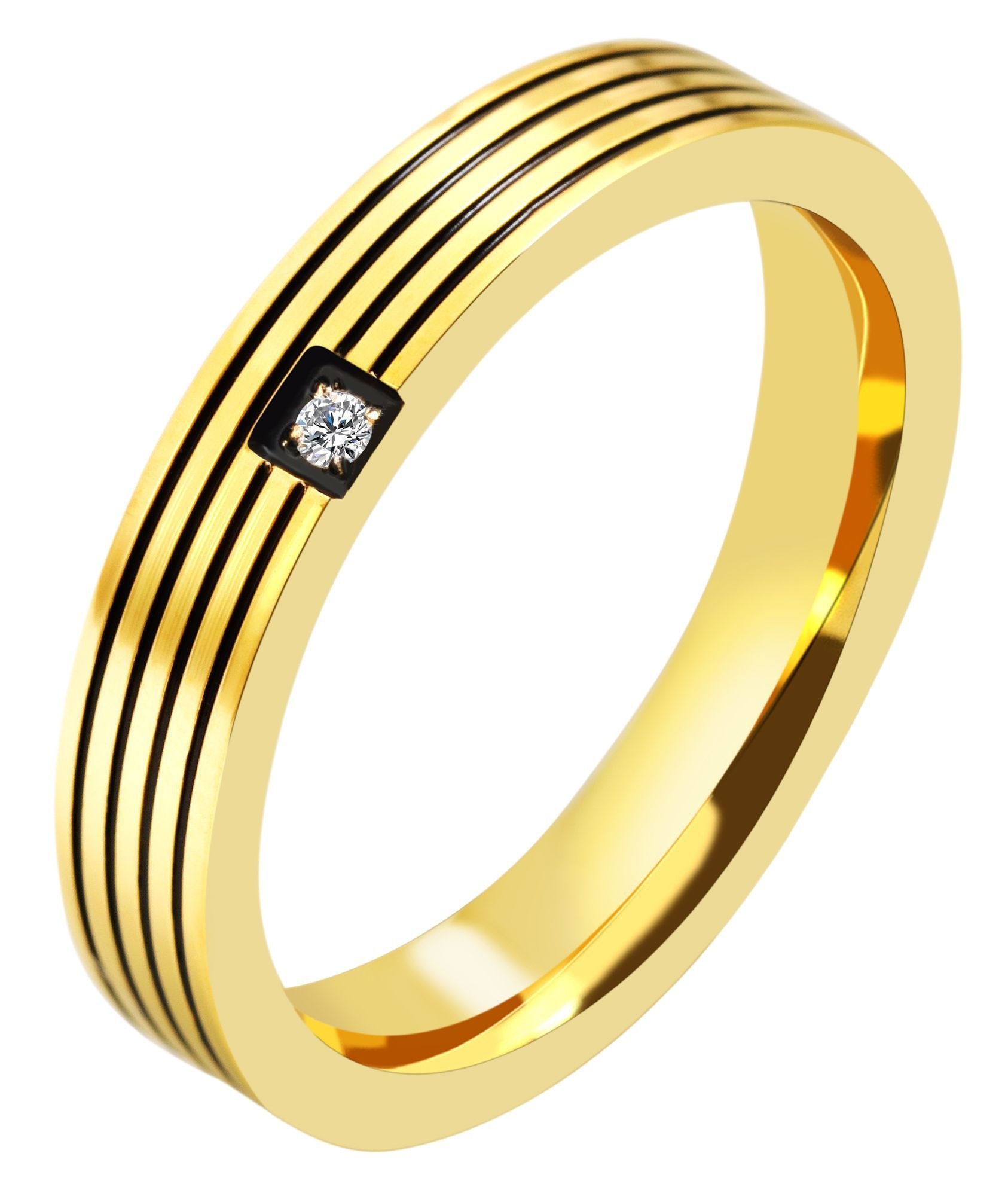 Adelia´s Fingerring »Damen Ring aus Edelstahl«