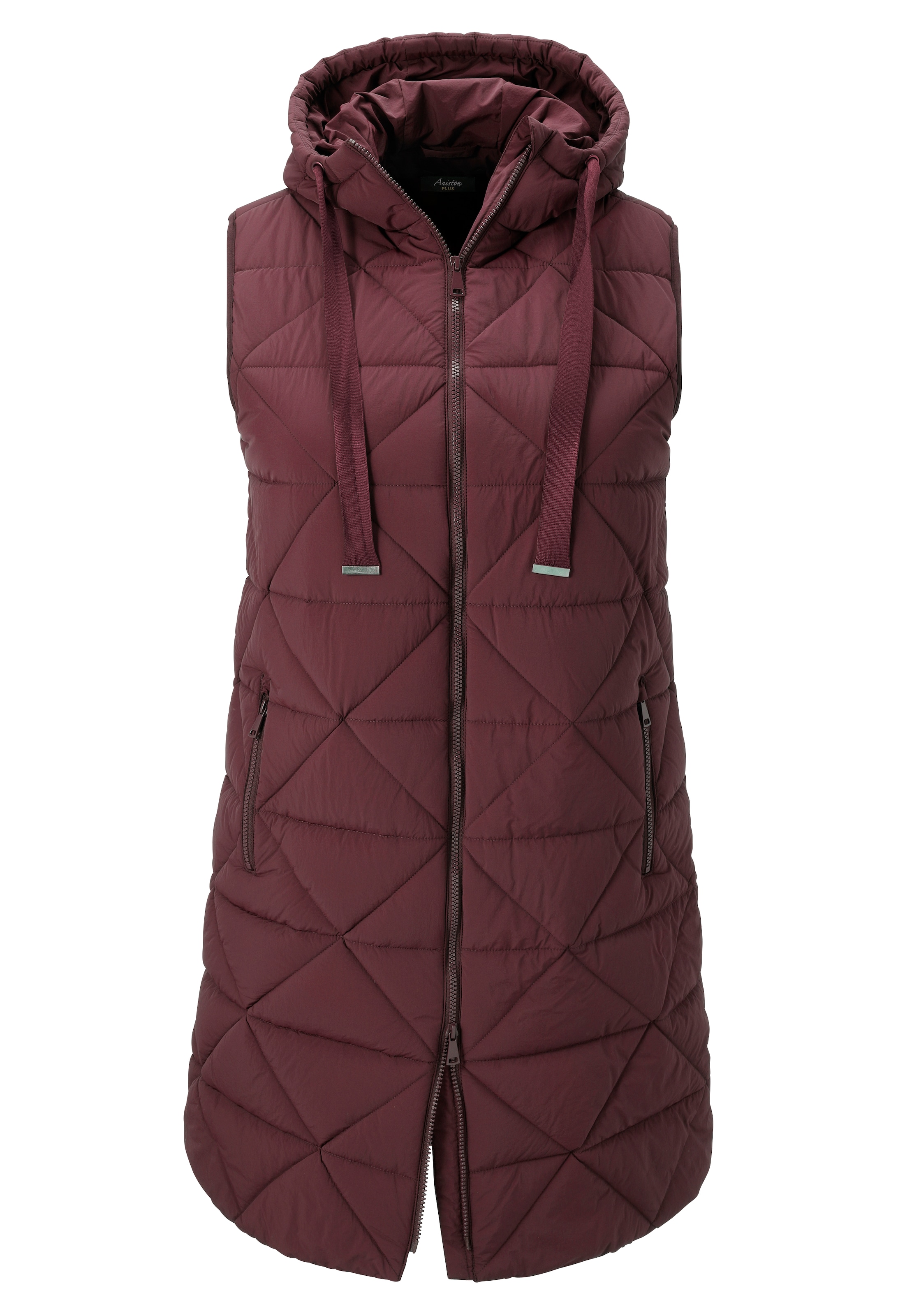 Aniston PLUS Steppweste trendige wattierte Steppweste