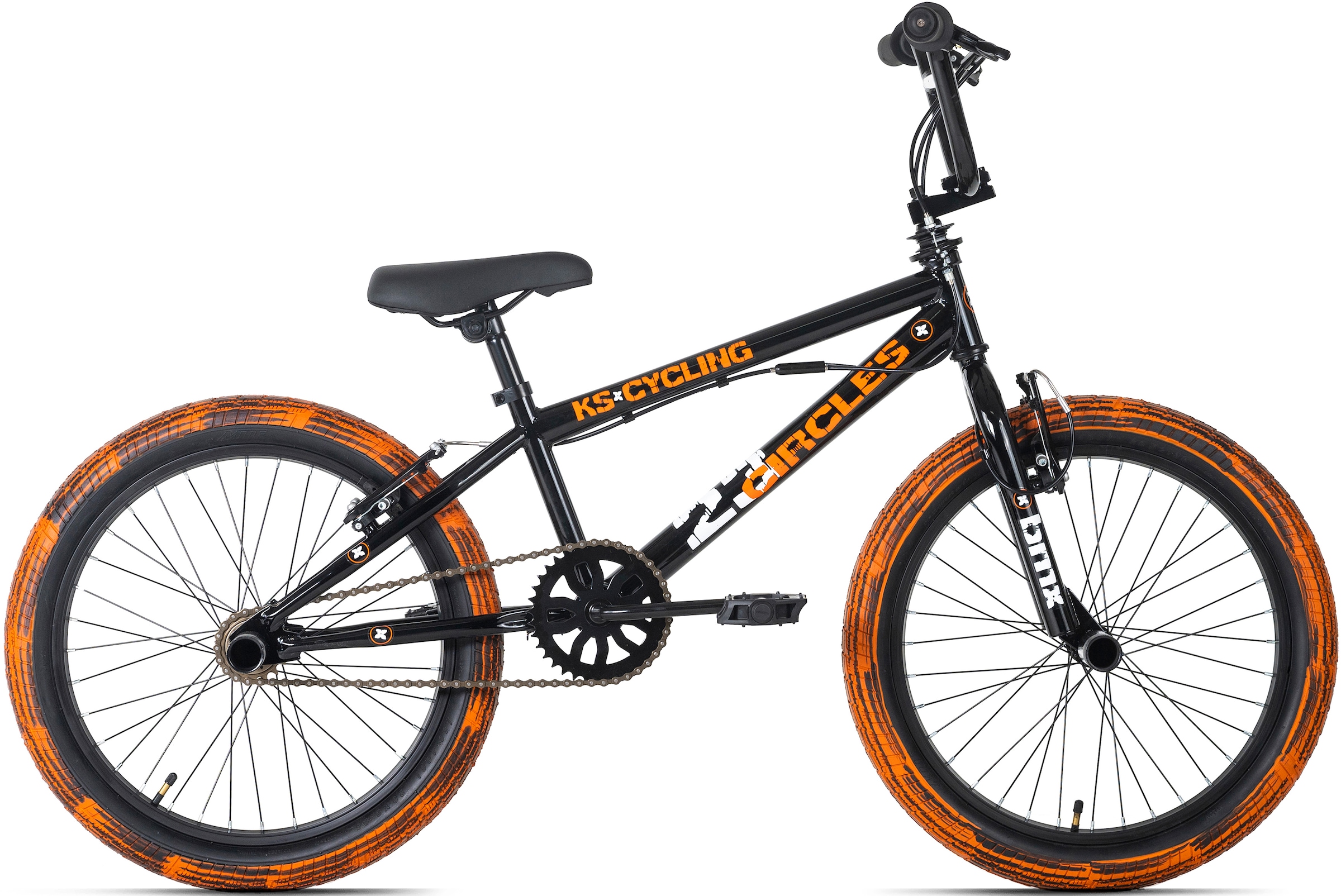KS Cycling BMX-Rad »23 Circles«, 1 Gang, für Damen und Herren