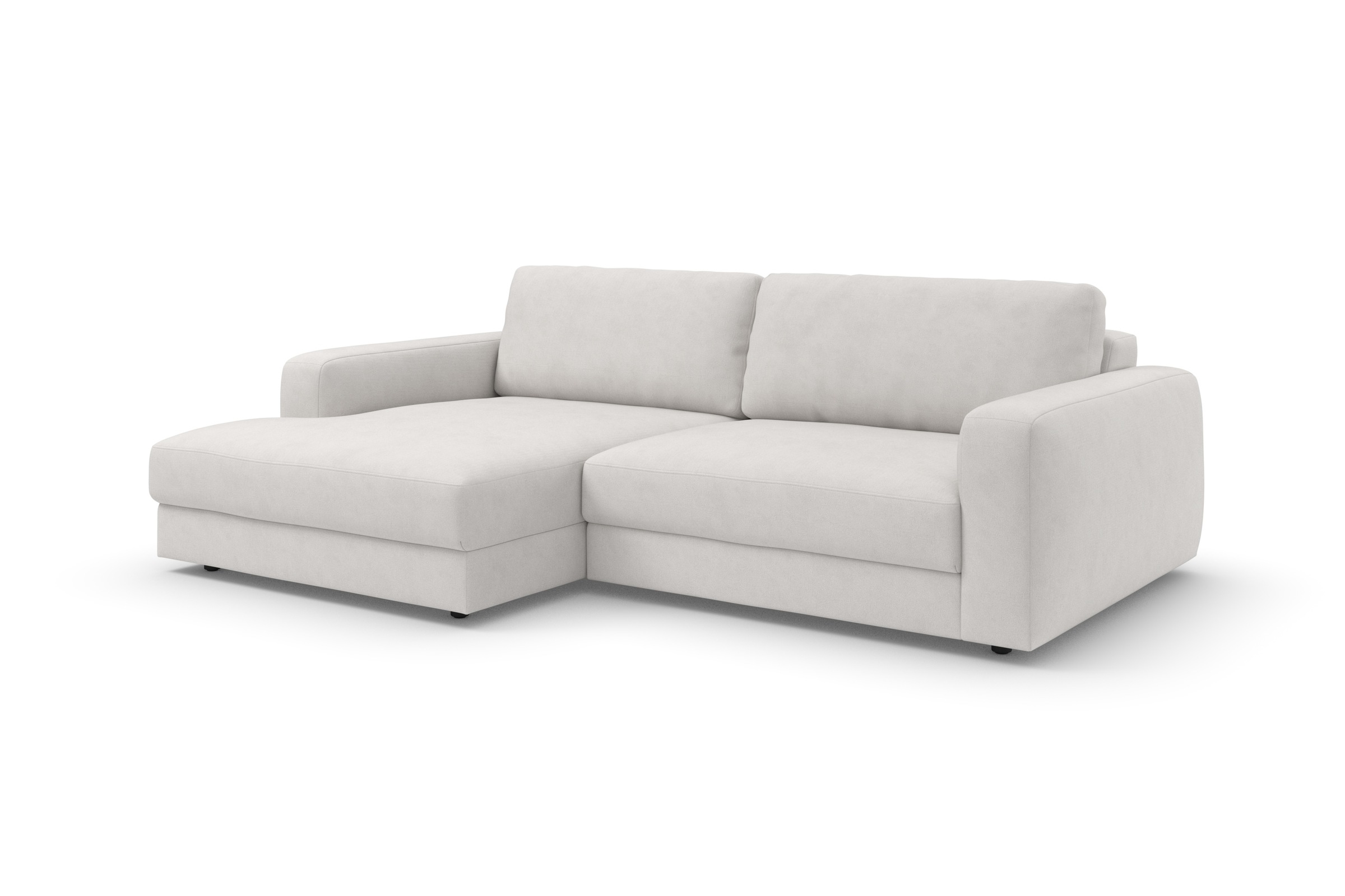 TRENDMANUFAKTUR Ecksofa »Bourbon«, (2 St.), mit extra hohem Sitzkomfort, auch in Cord erhältlich