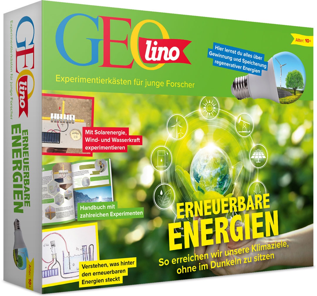 Franzis Experimentierkasten »GEOlino, Regenerative Energien«