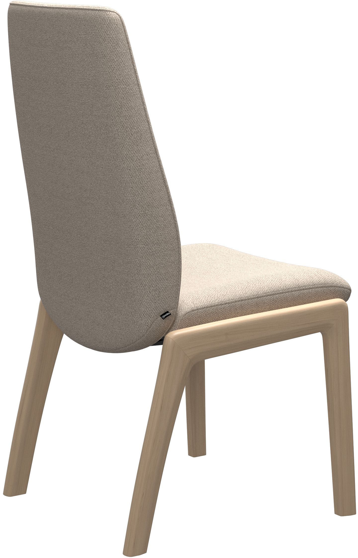 Stressless® Polsterstuhl »Laurel«, ROHLEDER Stoff Q2 FARON, High Back, Größe L, mit abgerundeten Beinen in Eiche natur