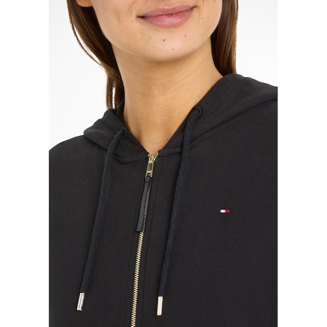 Tommy Hilfiger Kapuzensweatshirt »1985 REG P/TERRY ZIP UP HOODIE«, mit  Tommy Hilfier Markenstreifen an der Kapuze kaufen bei OTTO