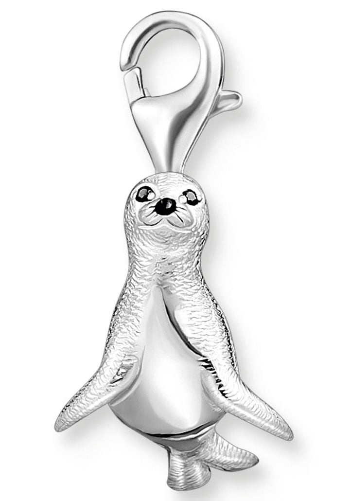 THOMAS SABO Charm-Einhänger »Seerobbe, 1912-041-14« mit Zirkonia (synth.)