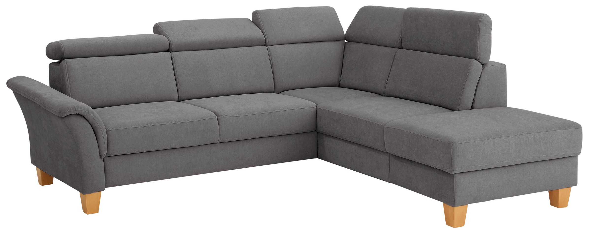 Home affaire Ecksofa »Conville L-Form«, Federkern, wahlweise mit Bettfunktion und Bettkasten bzw. Stauraum