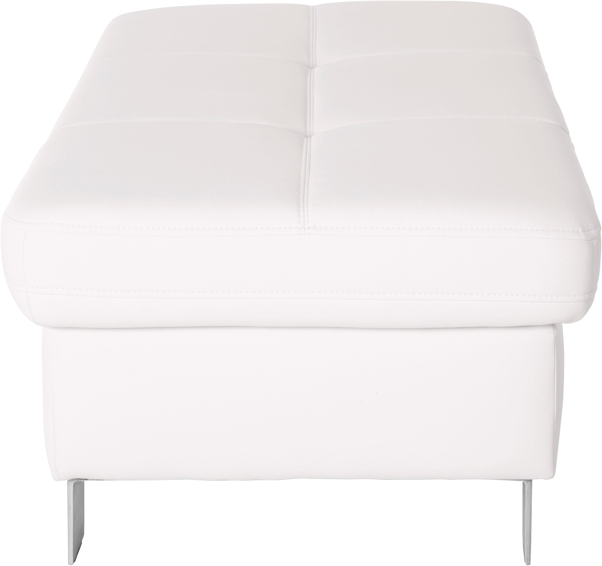 exxpo - sofa fashion Hocker »Fiji Bankhocker mit Staufach unter der Sitzfläche«, elegant modern mit toller Detailverarbeitung