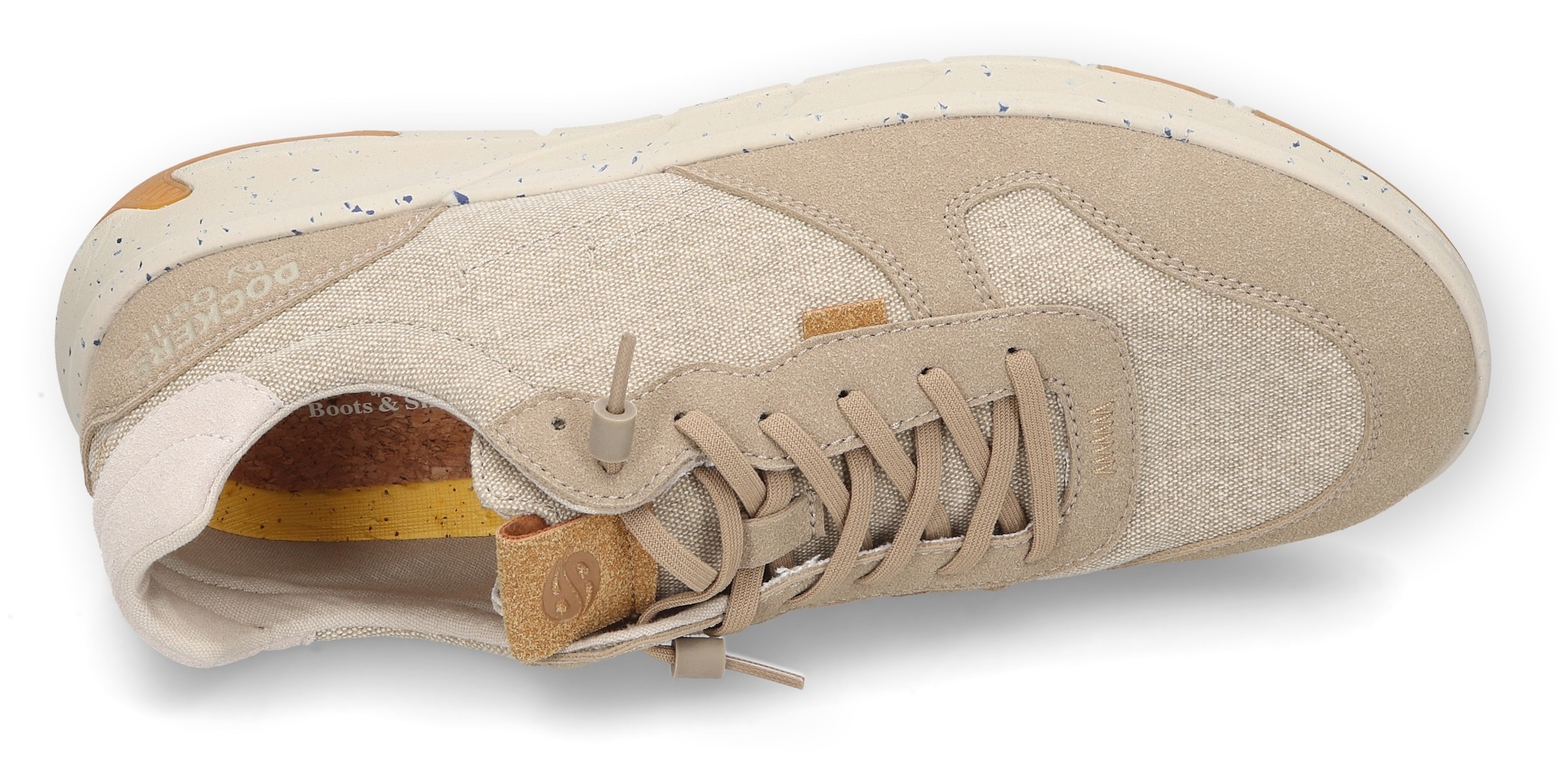 Dockers by Gerli Slip-On Sneaker, Sslipper, Freizeitschuh, Halbschuh, Sommerschuh im Jeans-Look