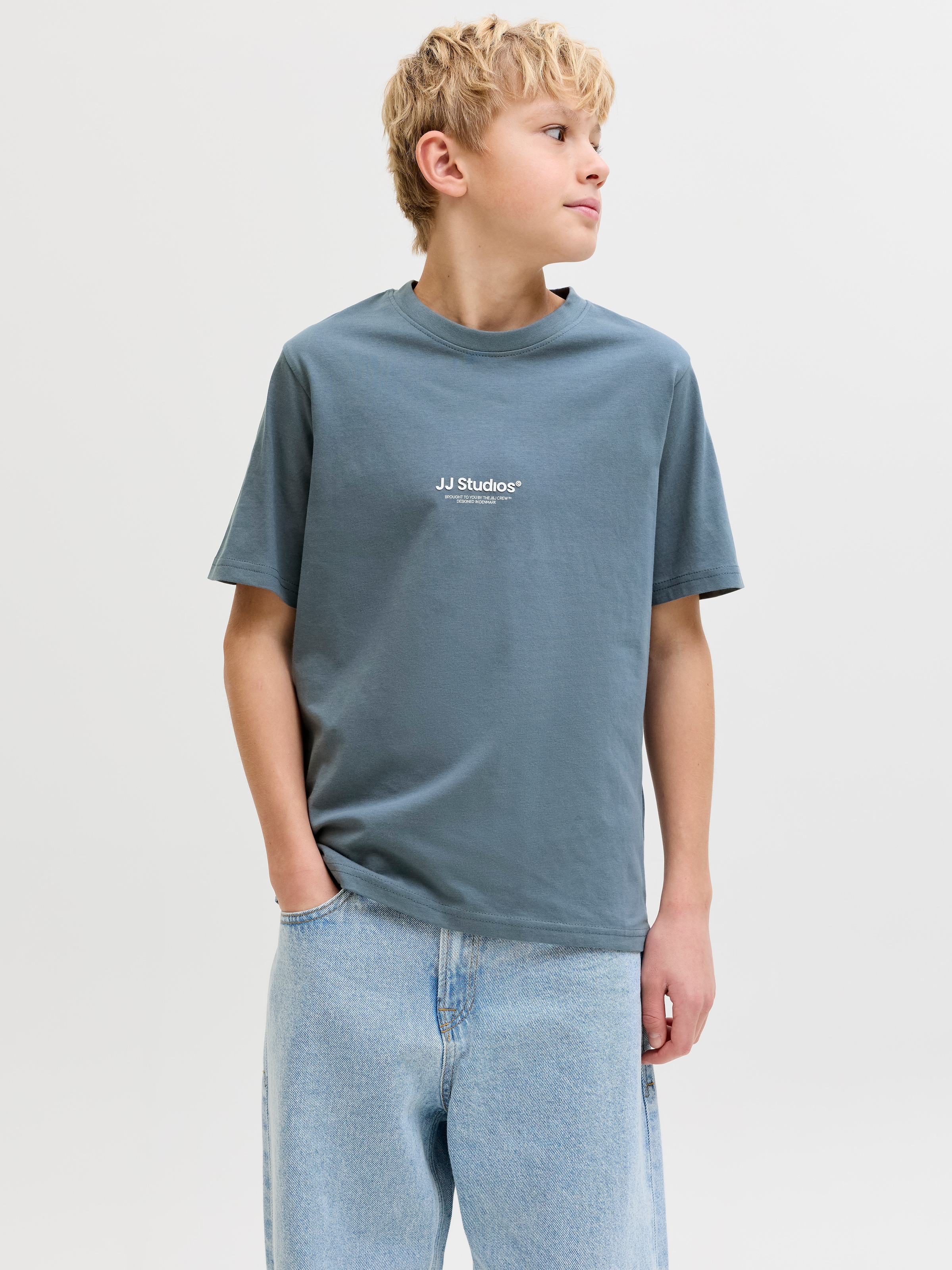 Jack & Jones Junior Rundhalsshirt »JJESOHO TEE SS CREW NECK NOOS JNR« Baumwolle, locker geschnitten