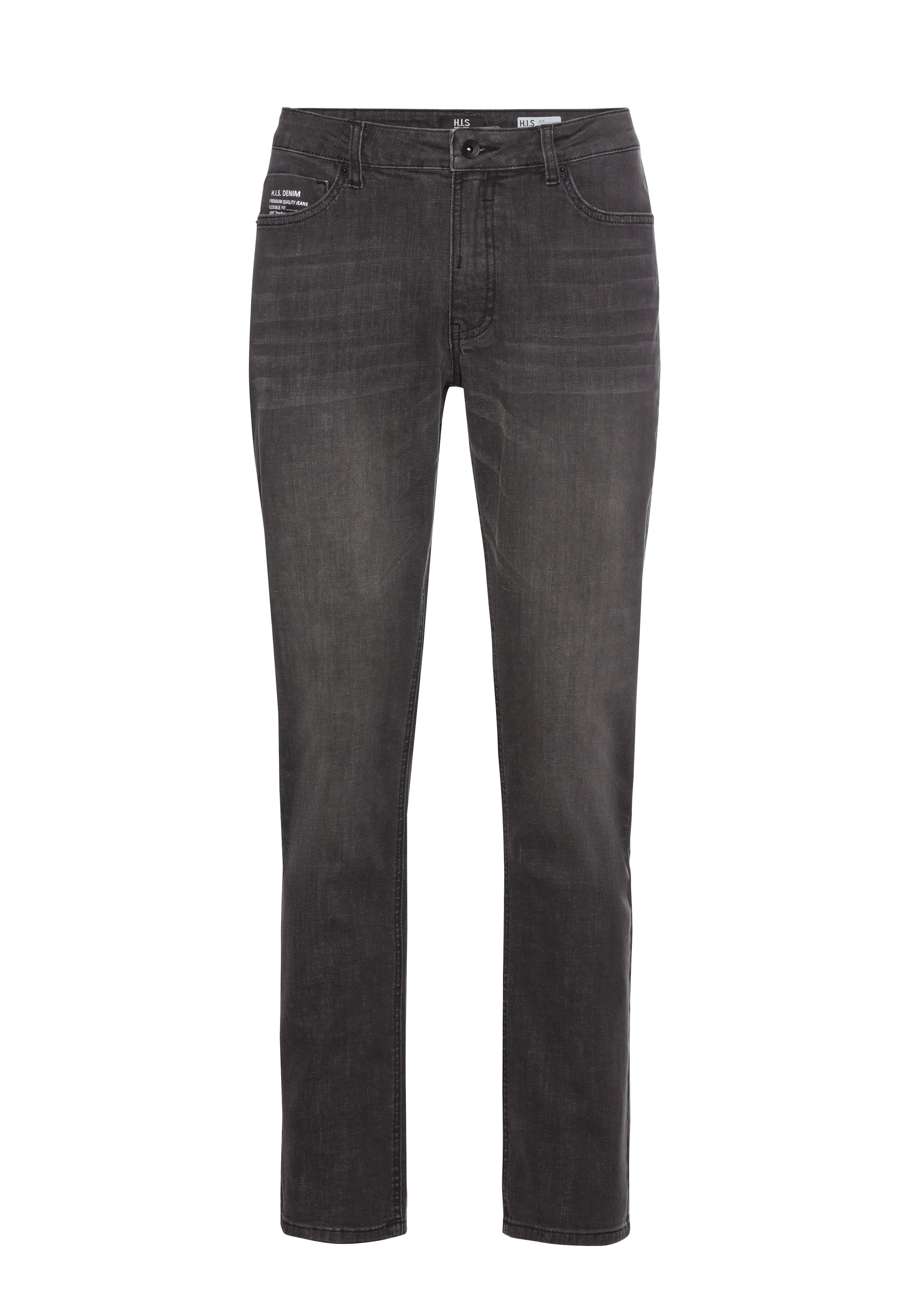 H.I.S Straight-Jeans »DIX«, gerade Beinform, niedrige Leibhöhe, Used-Waschung