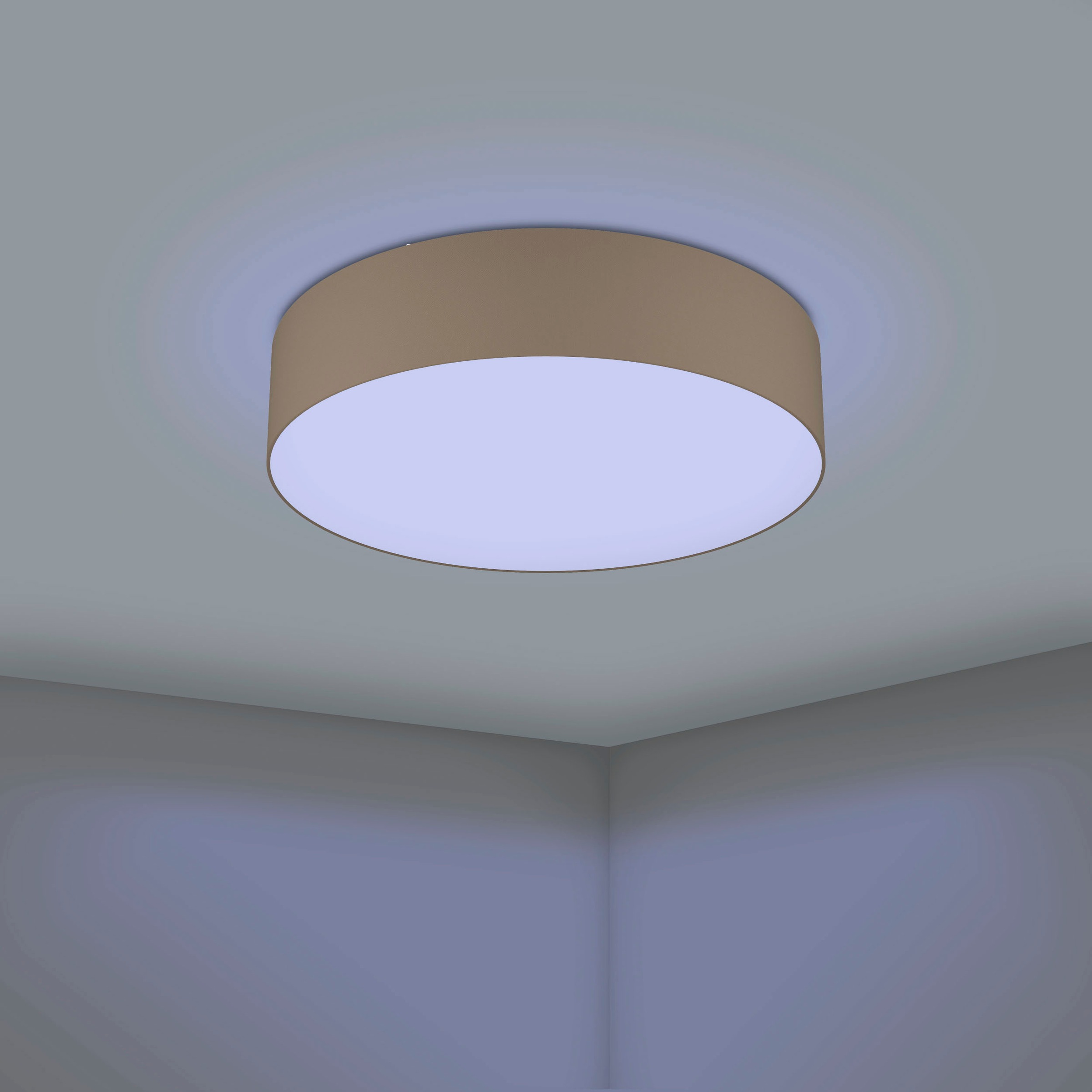 EGLO Deckenleuchte »ROMAO-Z«, Leuchtmittel LED-Modul | LED fest integriert, Deckenleuchte in weiß aus Stahl - 35W - warmweiß - kaltweiß