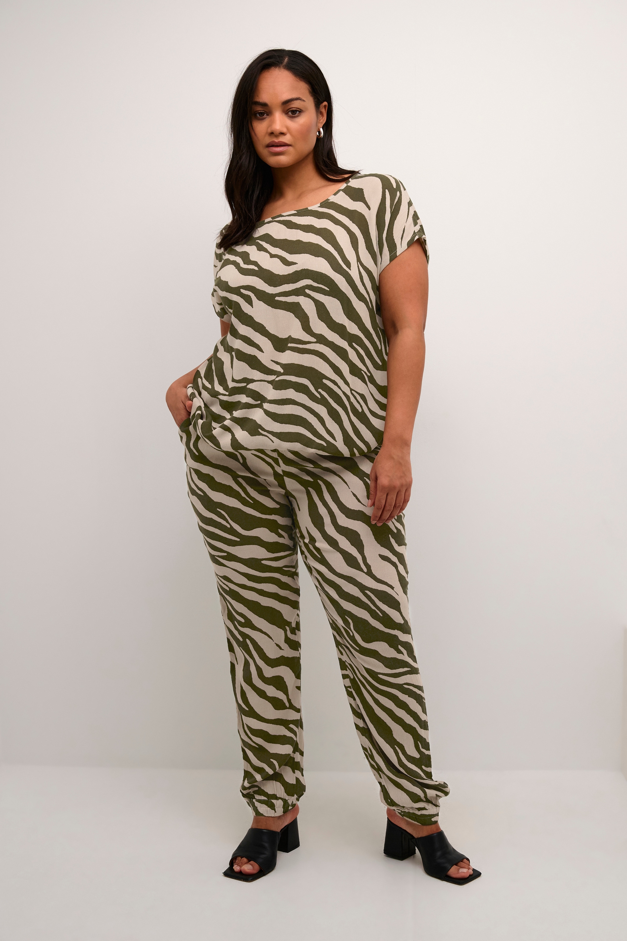KAFFE Curve Marlene-Hose »Damen Hose KCmarca«