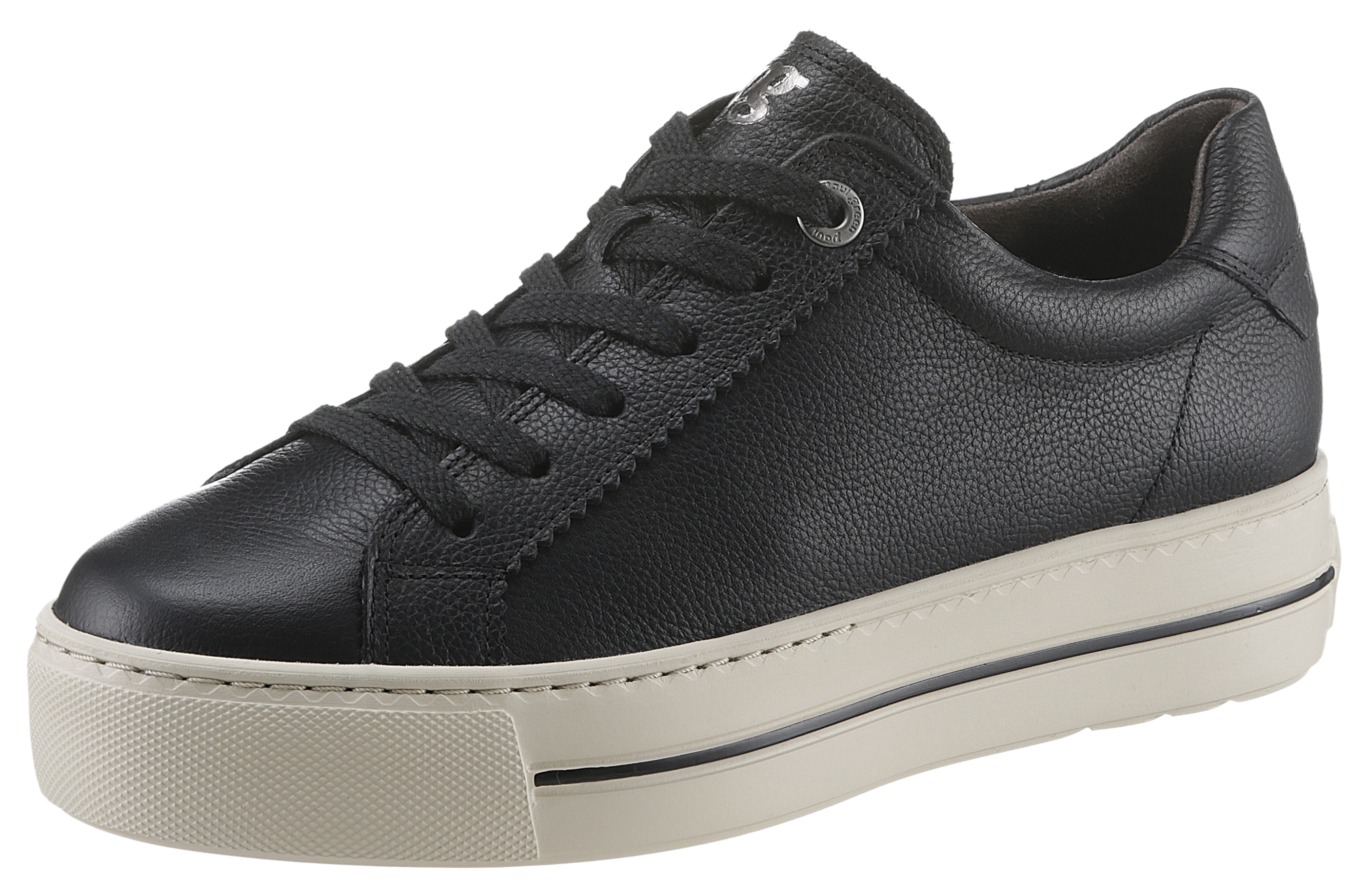 Plateausneaker, mit leichter Sohle