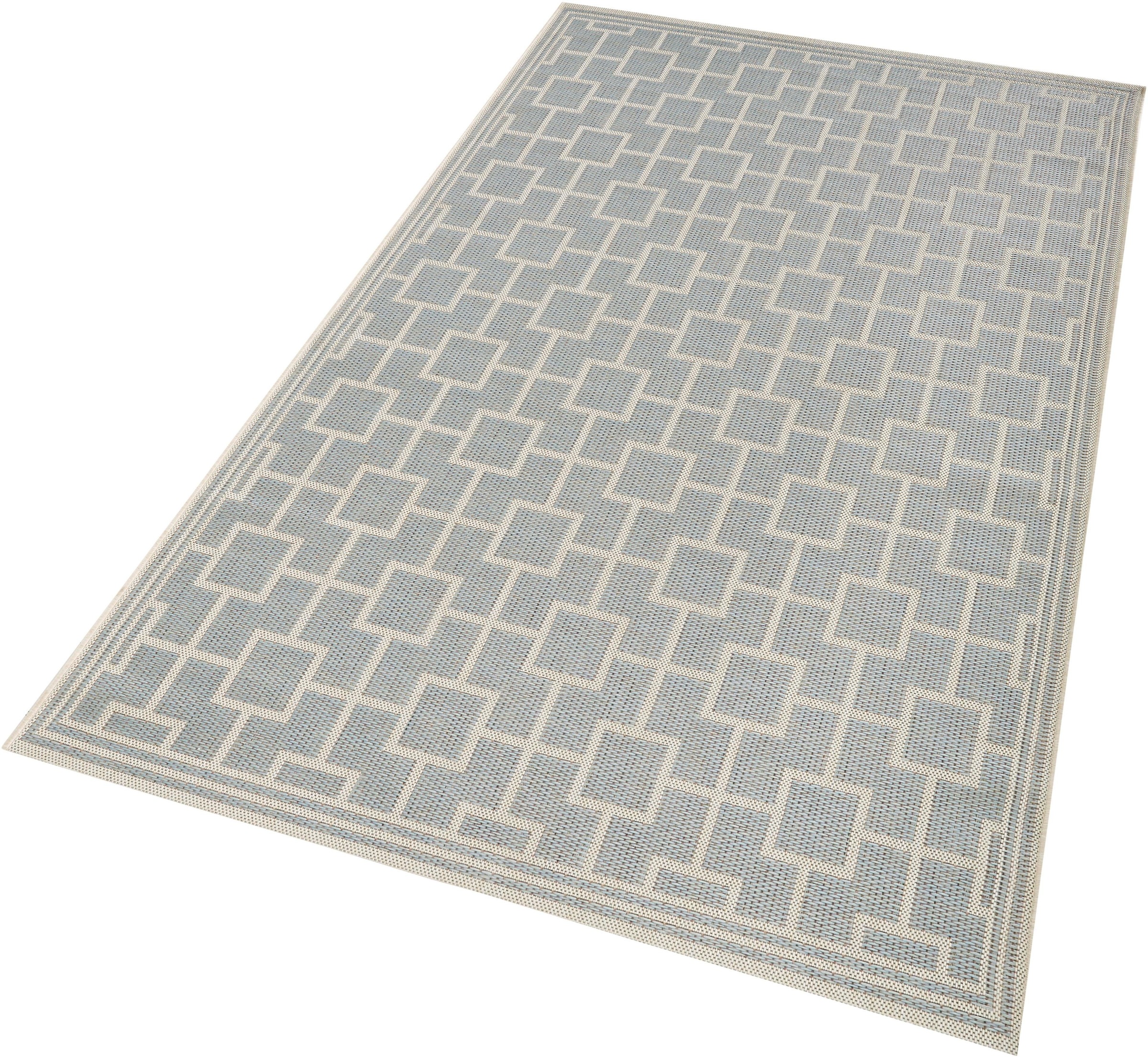 bougari Teppich »Bay«, rechteckig, 4 mm Höhe, Sisal-Optik, In- und Outdoorgeeignet, Wohnzimmer
