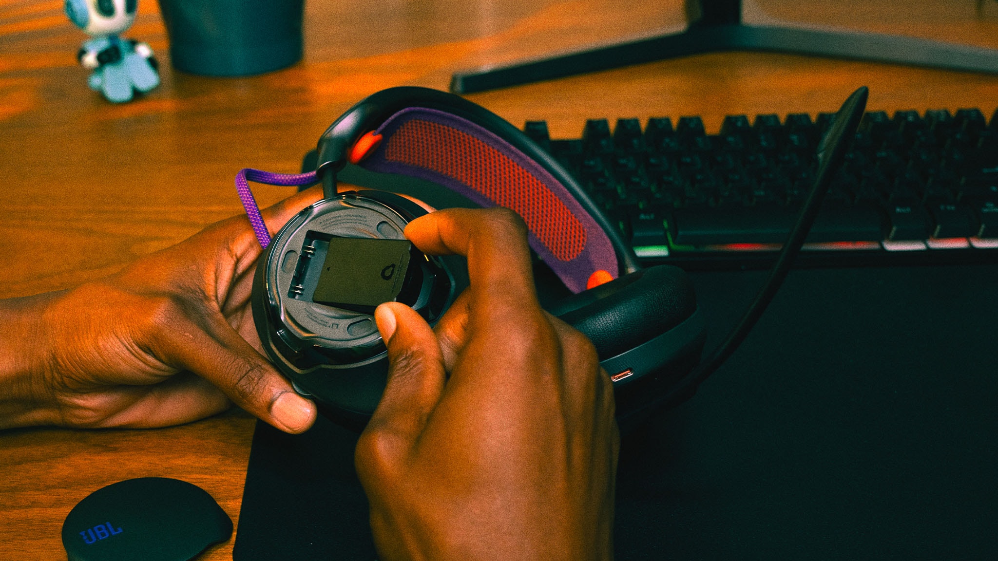 JBL Gaming-Headset »Quantum 950« A2DP Bluetooth Active Noise Cancelling (ANC) | Freisprechfunktion Kabelloses Gaming-Headset für mehrere Plattformen mit Noise-Cancelling