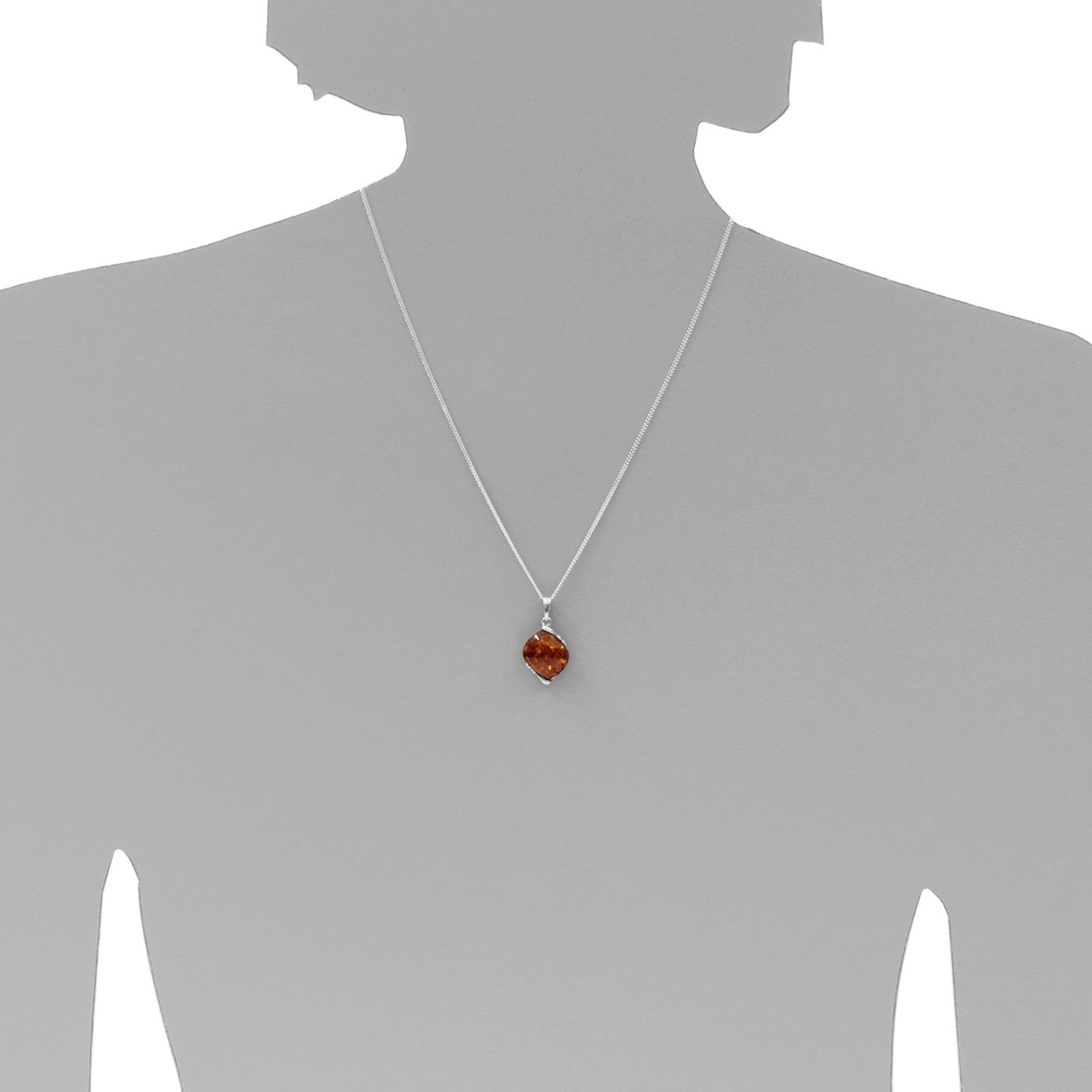 OSTSEE-SCHMUCK Kette mit Anhänger »- Sally - Silber 925/000 - Bernstein«