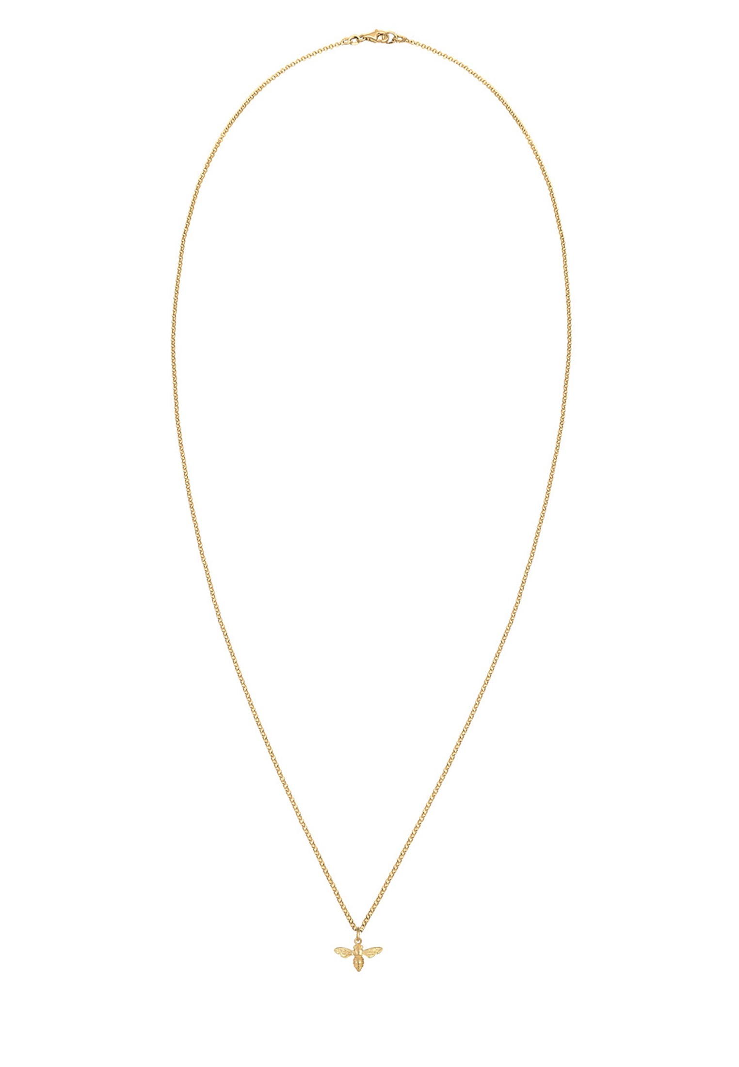 Elli Kette mit Anhänger »Halskette Anhänger Biene 925 Sterling Silber Vergoldet«