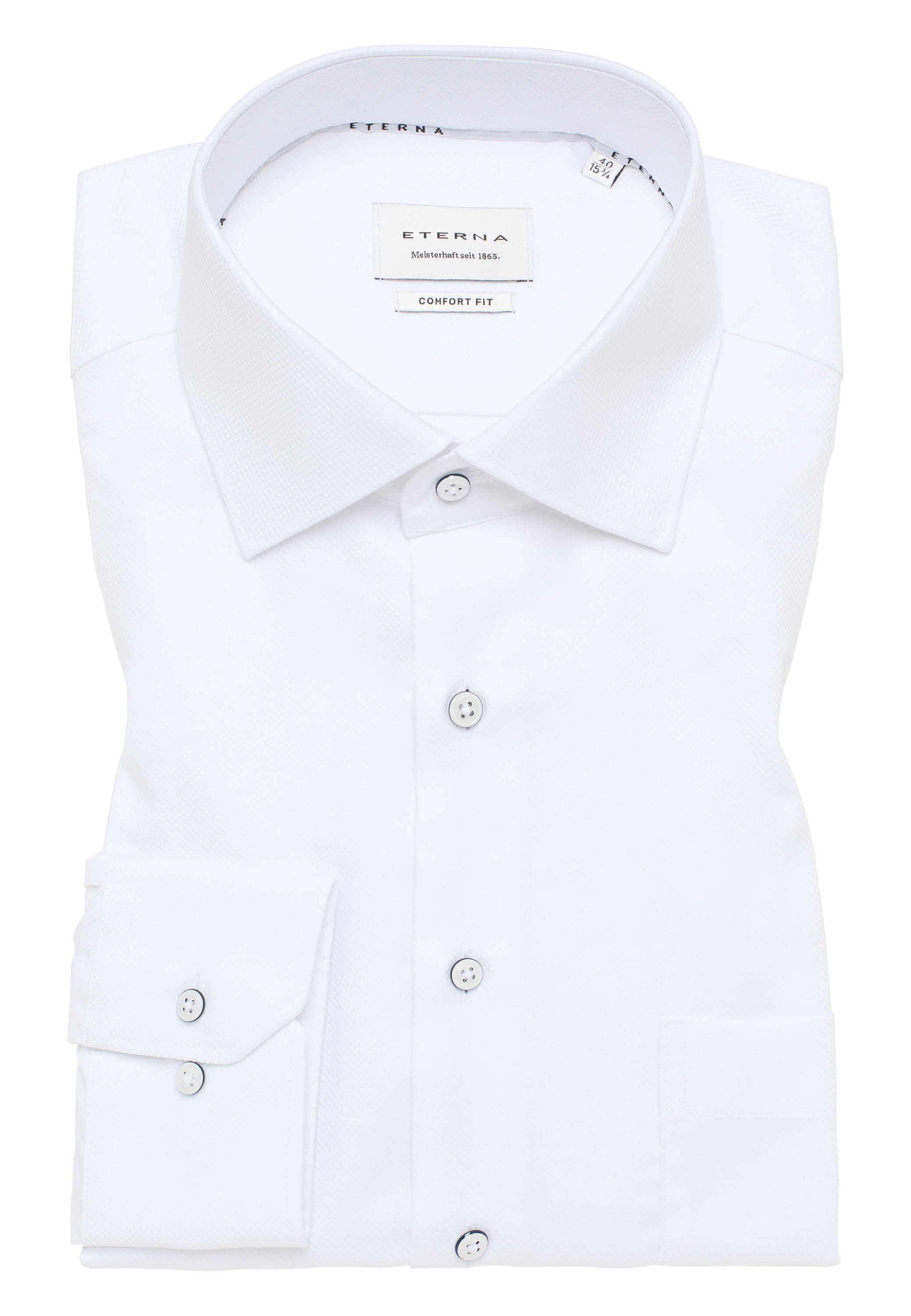 Eterna Langarmhemd »COMFORT FIT«, NON IRON (bügelfrei)