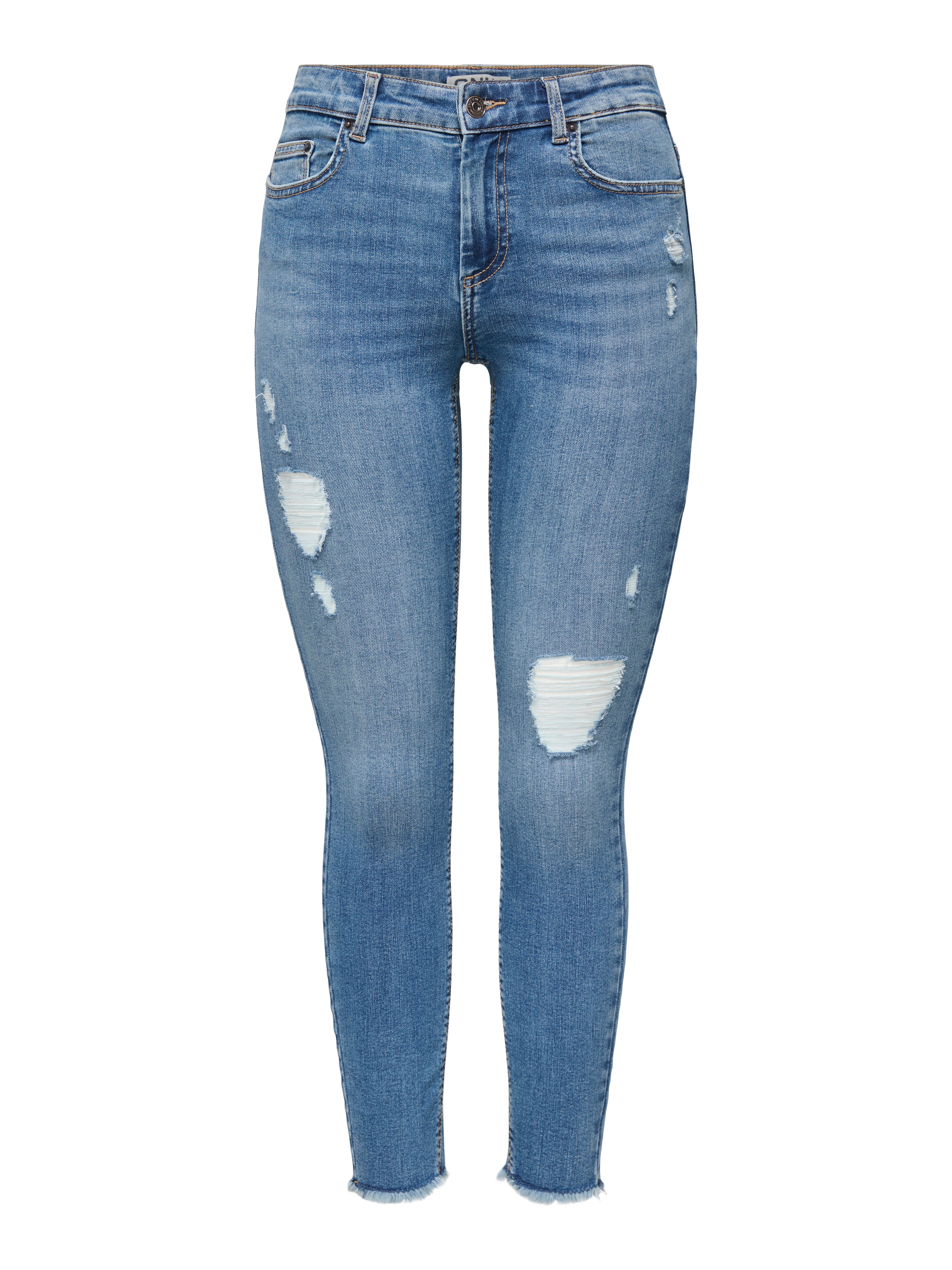 ONLY Skinny-fit-Jeans »ONLBLUSH MID WAIST ANK RW SKINNY DES DNM«