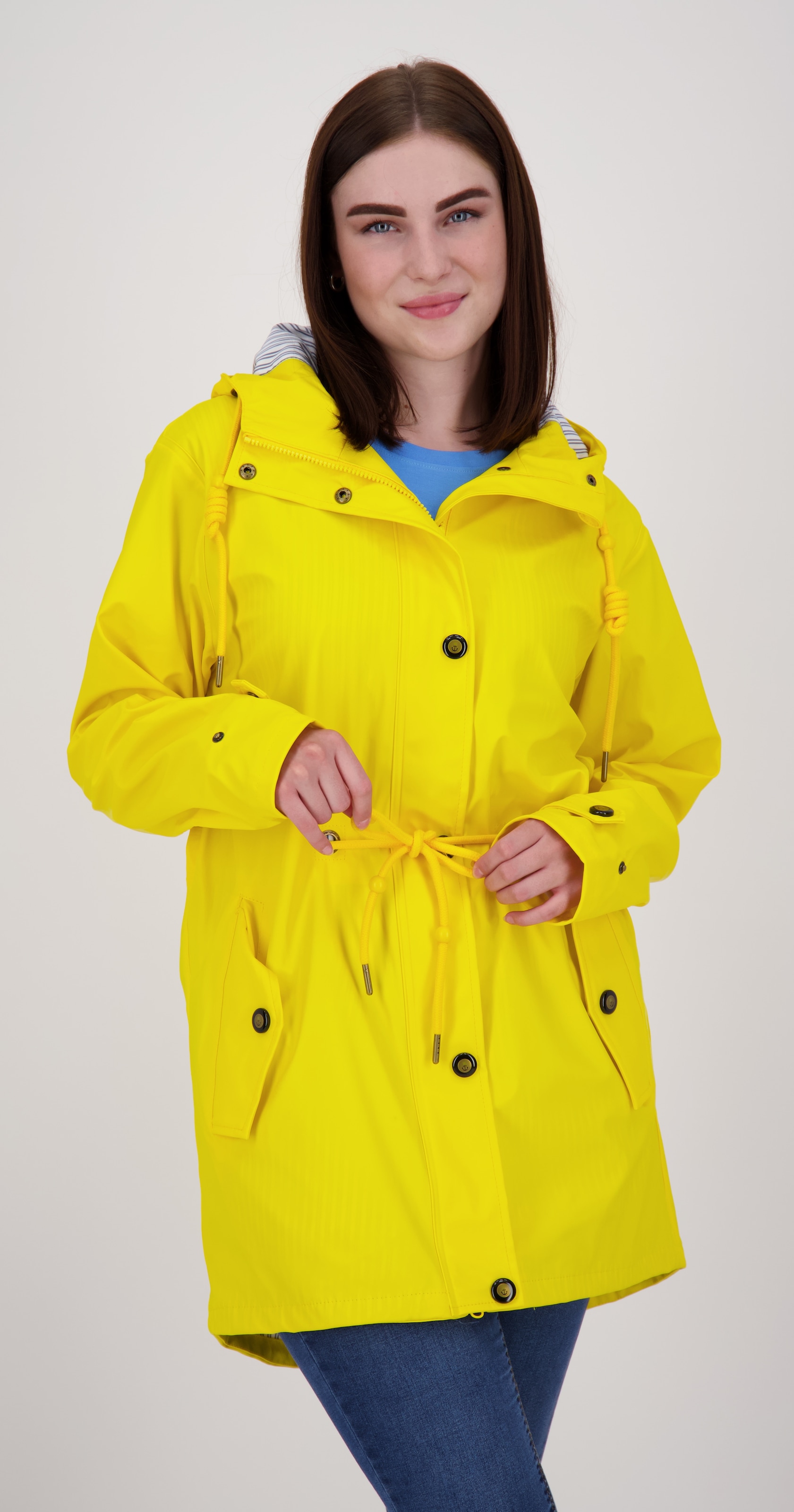 DEPROC Active Regenjacke »Friesennerz LOVE PEAK UNI WOMEN«, auch in Großen Größen erhältlich