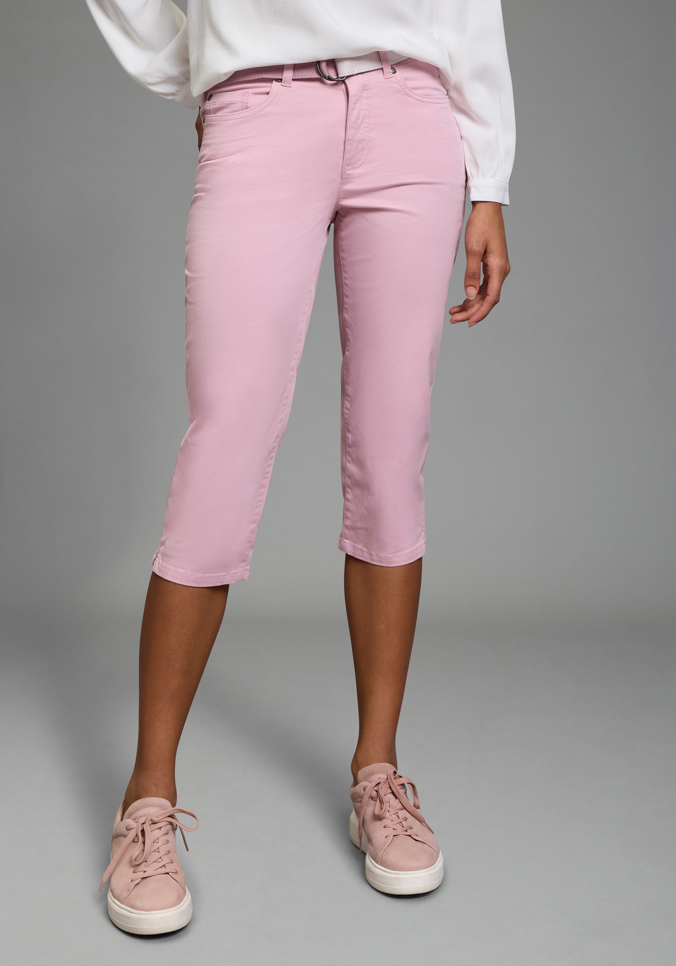 Laura Scott Caprihose  Webhose für Casualmode und Streetwear, femininer Stil