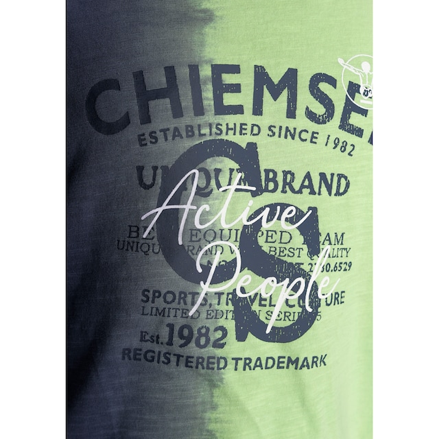 T-Shirt mit Chiemsee »Farbverlauf«, vertikalem OTTO Farbverlauf bei bestellen