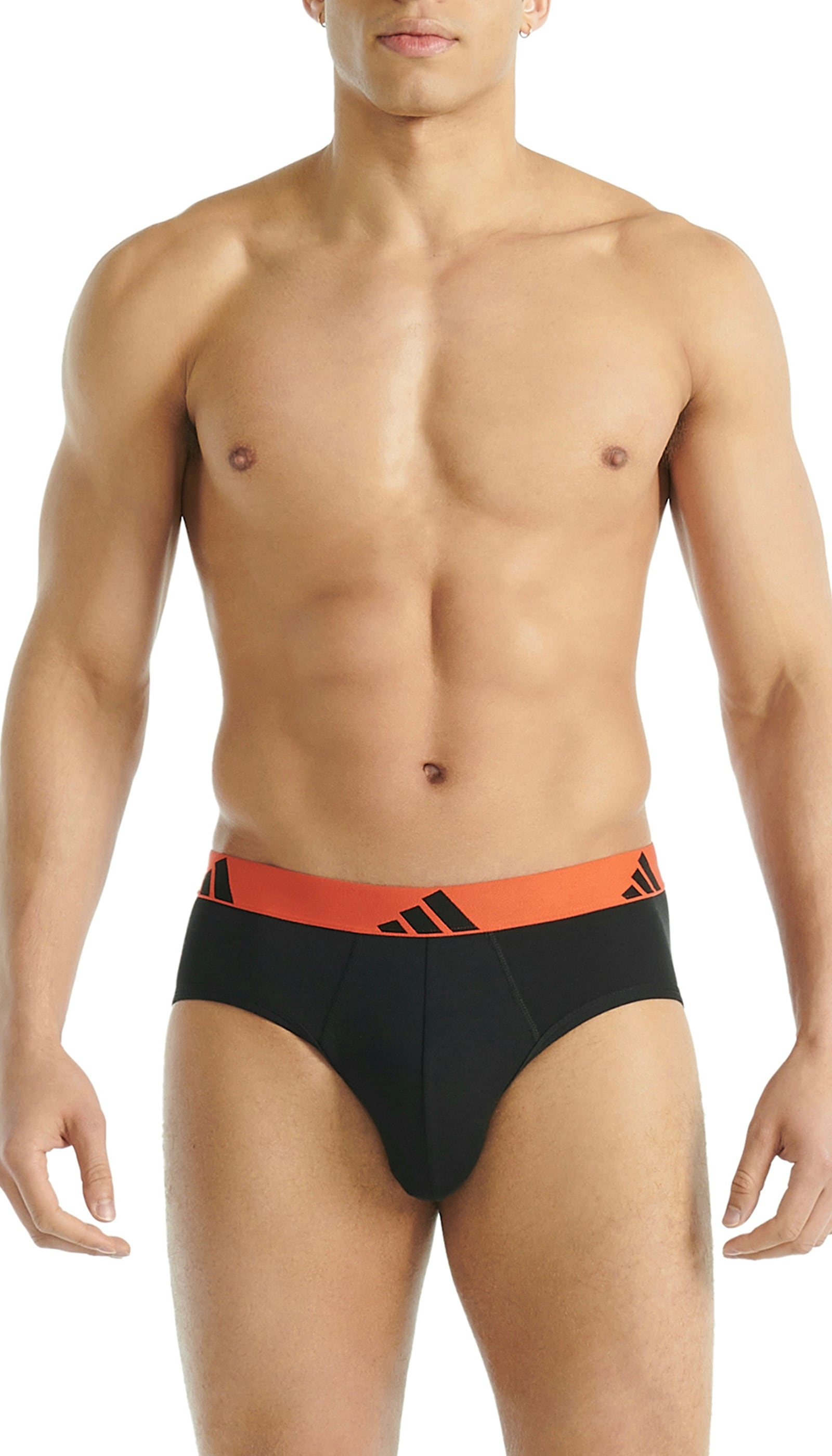 adidas Sportswear Slip »Active Flex Cotton« 3er Pack,  elastisch, Logo-Bund, scheuerfreies Tragegefühl, ohne Eingriff