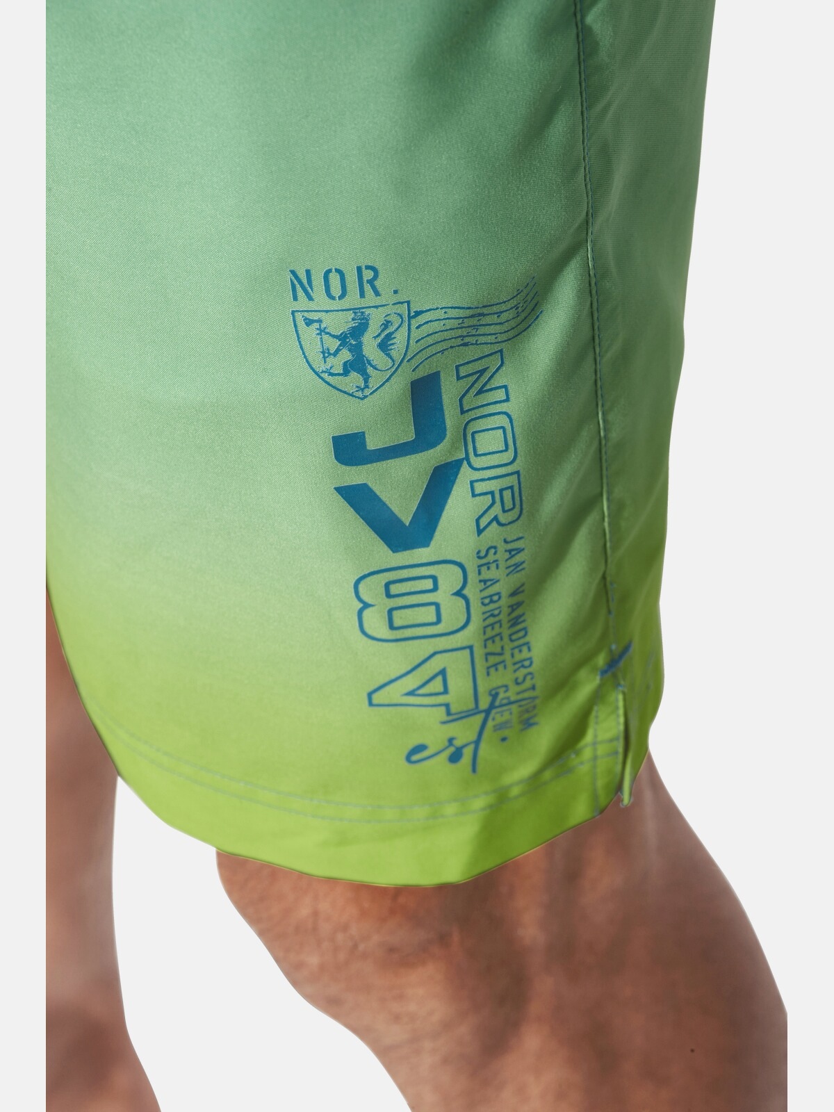 Jan Vanderstorm Badeshorts »Badeshorts WERENFRIED«, (1 St.), im Farbverlauf mit Taschen