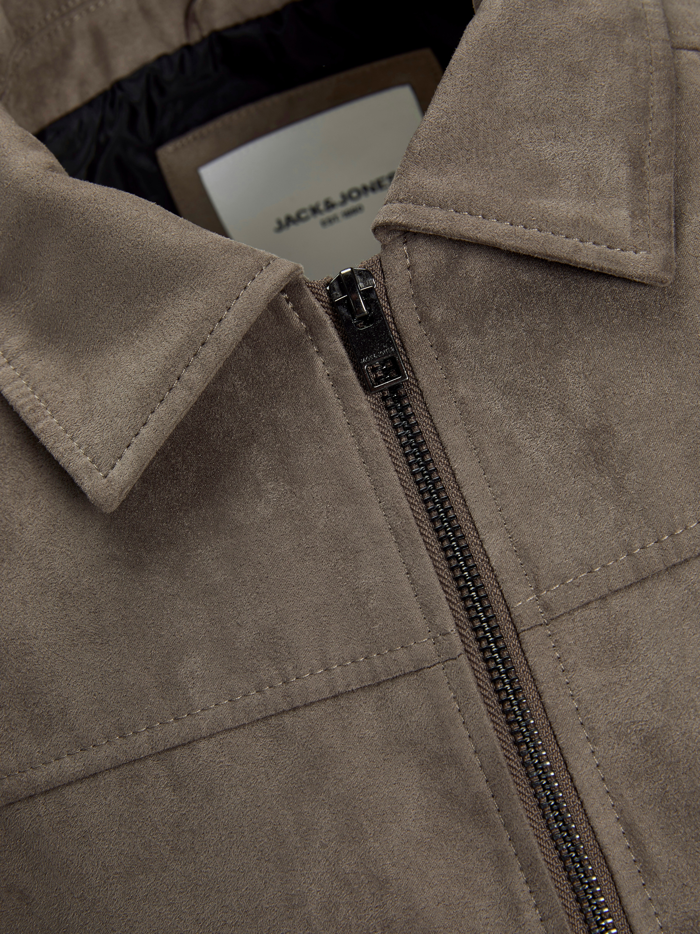 Jack & Jones Hemdjacke »JJEDYLAN SHACKET NOOS«, ohne Kapuze, mit Fly-Away Kragen