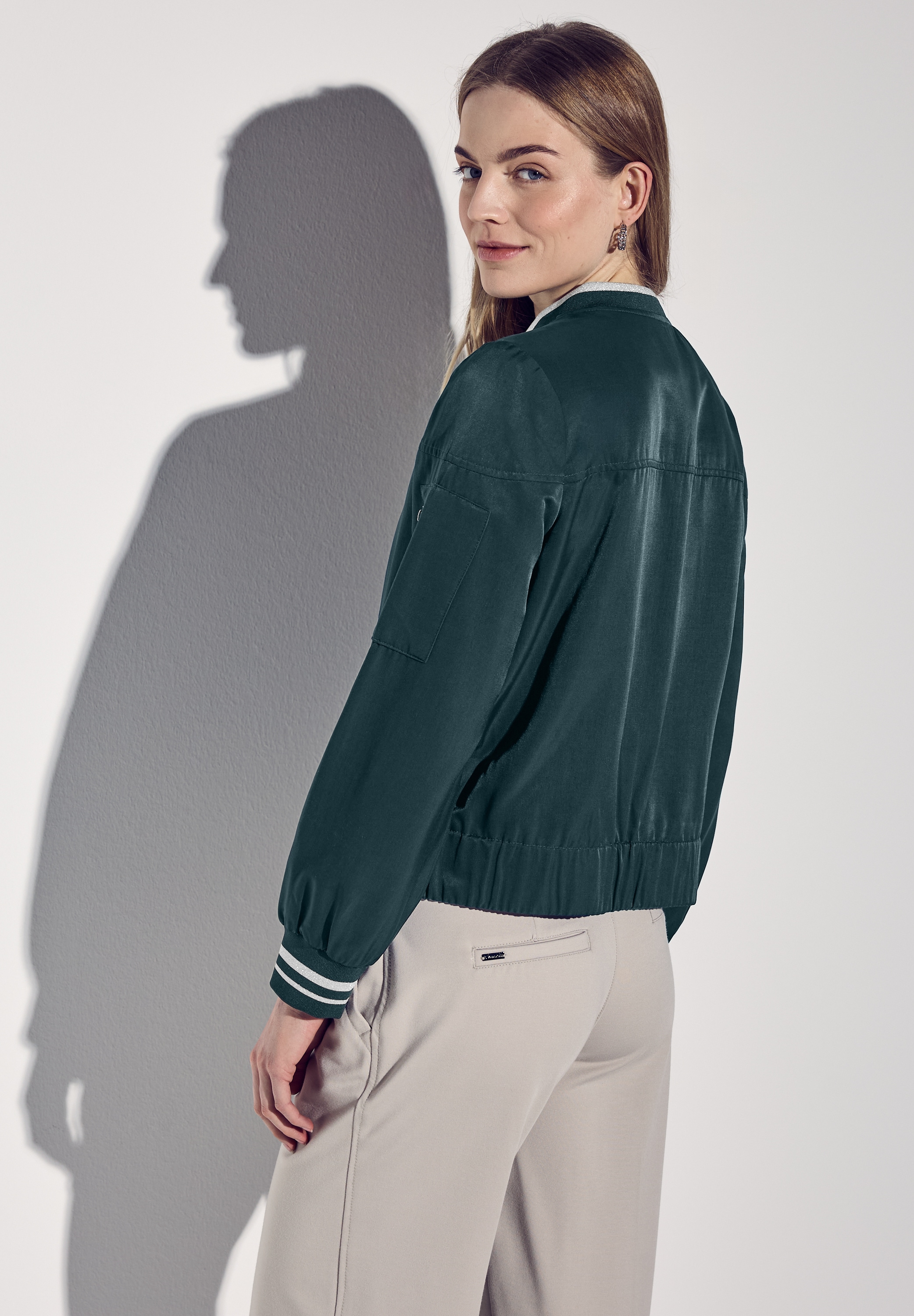 STREET ONE Blouson, ohne Kapuze, im College-Style