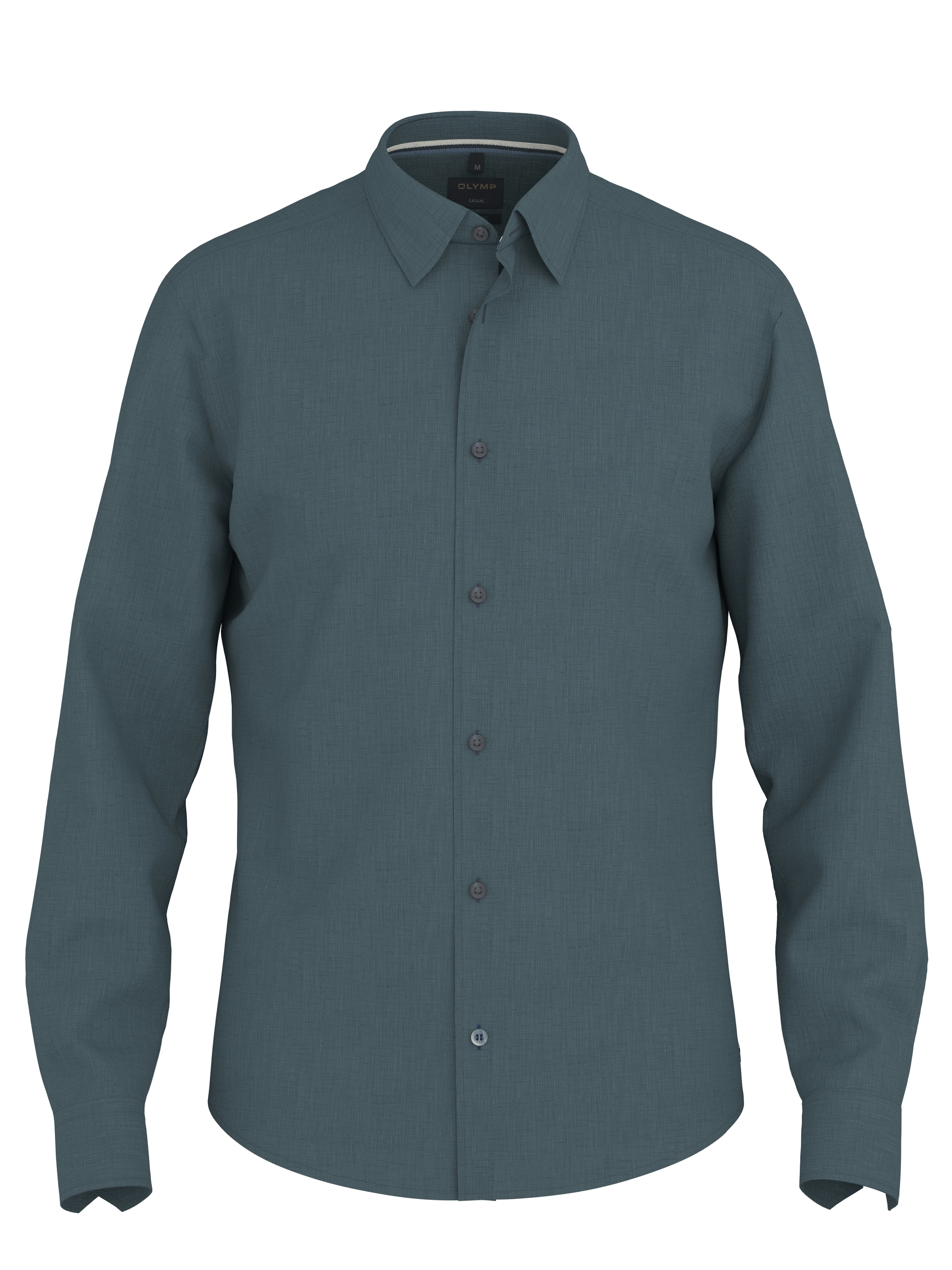 OLYMP Leinenhemd Kentkragen, casual