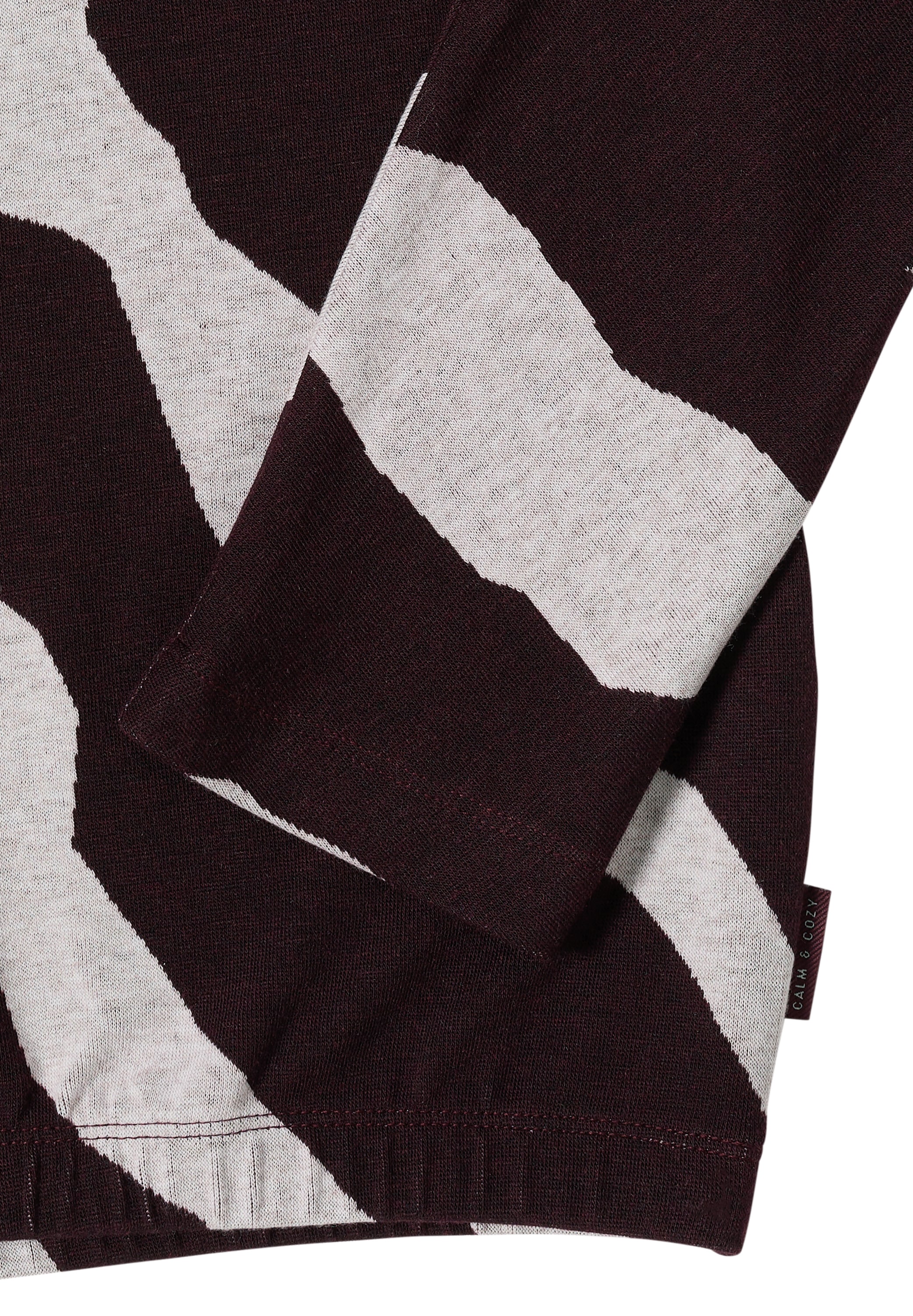 Cecil Rundhalspullover mit grafischem Allover-Print