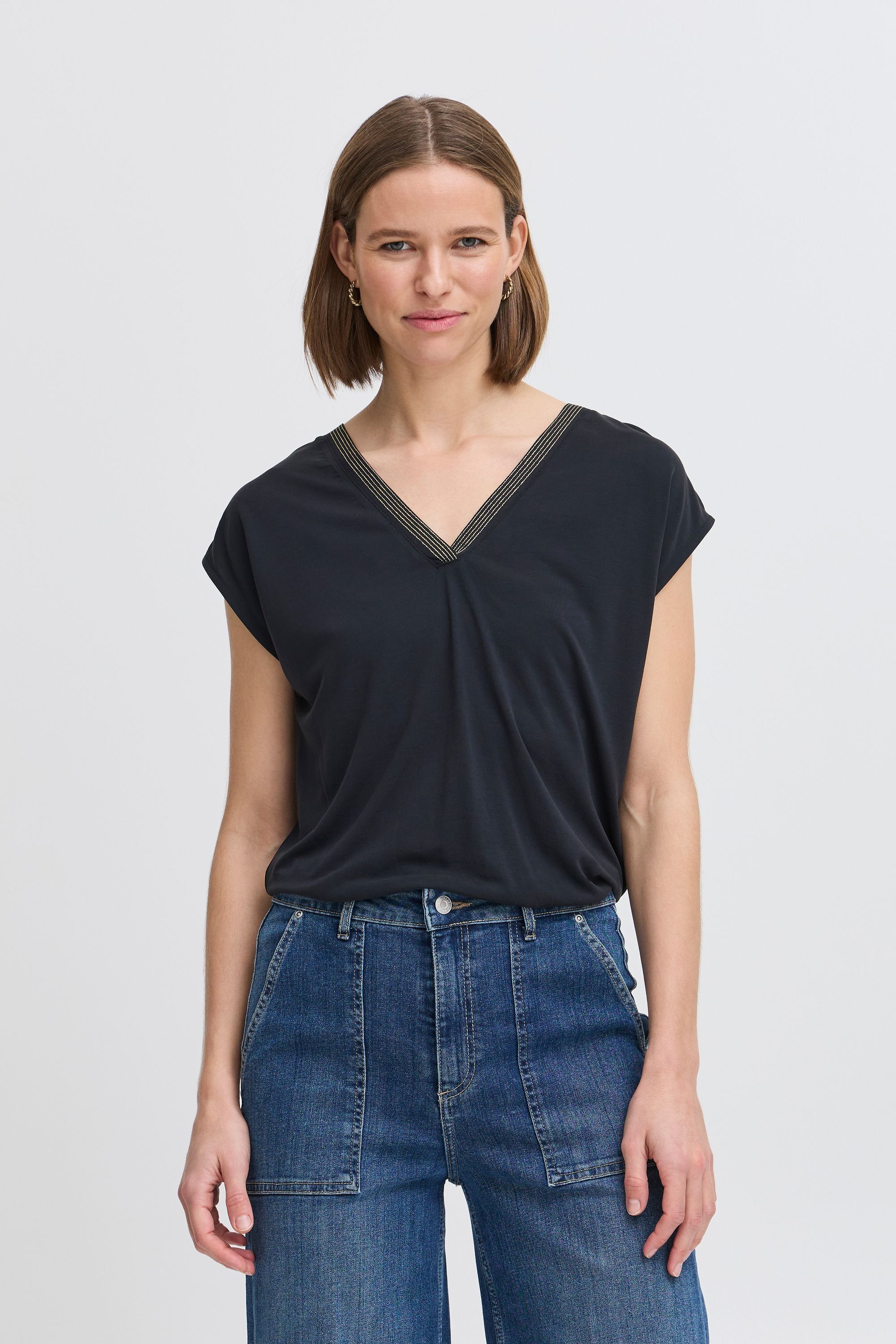 b.young V-Shirt »V-Shirt BYPERL«