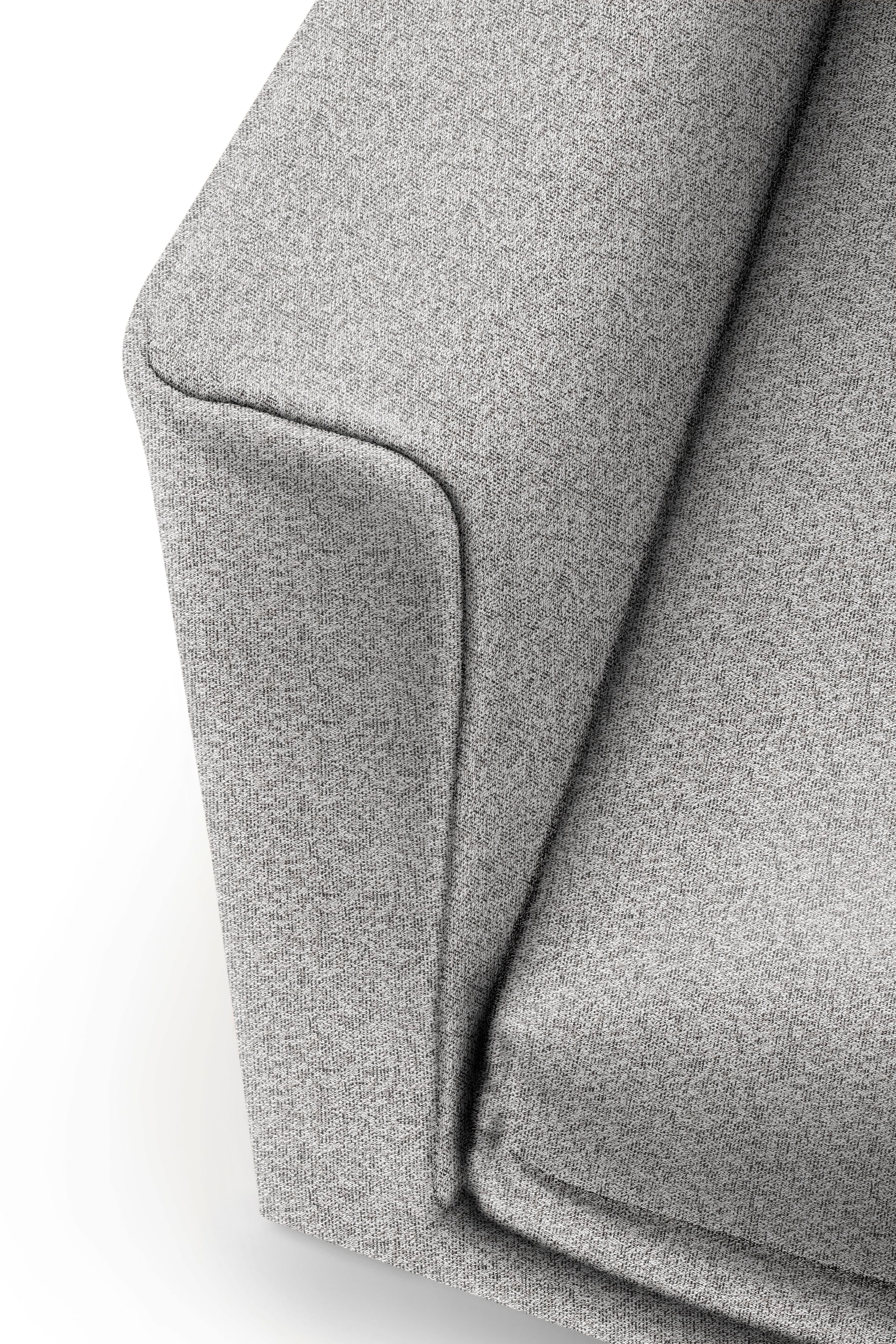 Creation BY ROLF BENZ 3,5-Sitzer »CR.414, Designsofa, edles Sofa, Loungesofa, Ledersofa, klares Design« aus Leder oder Chenille, erstklassiger Sitzkomfort, legere Polsterung