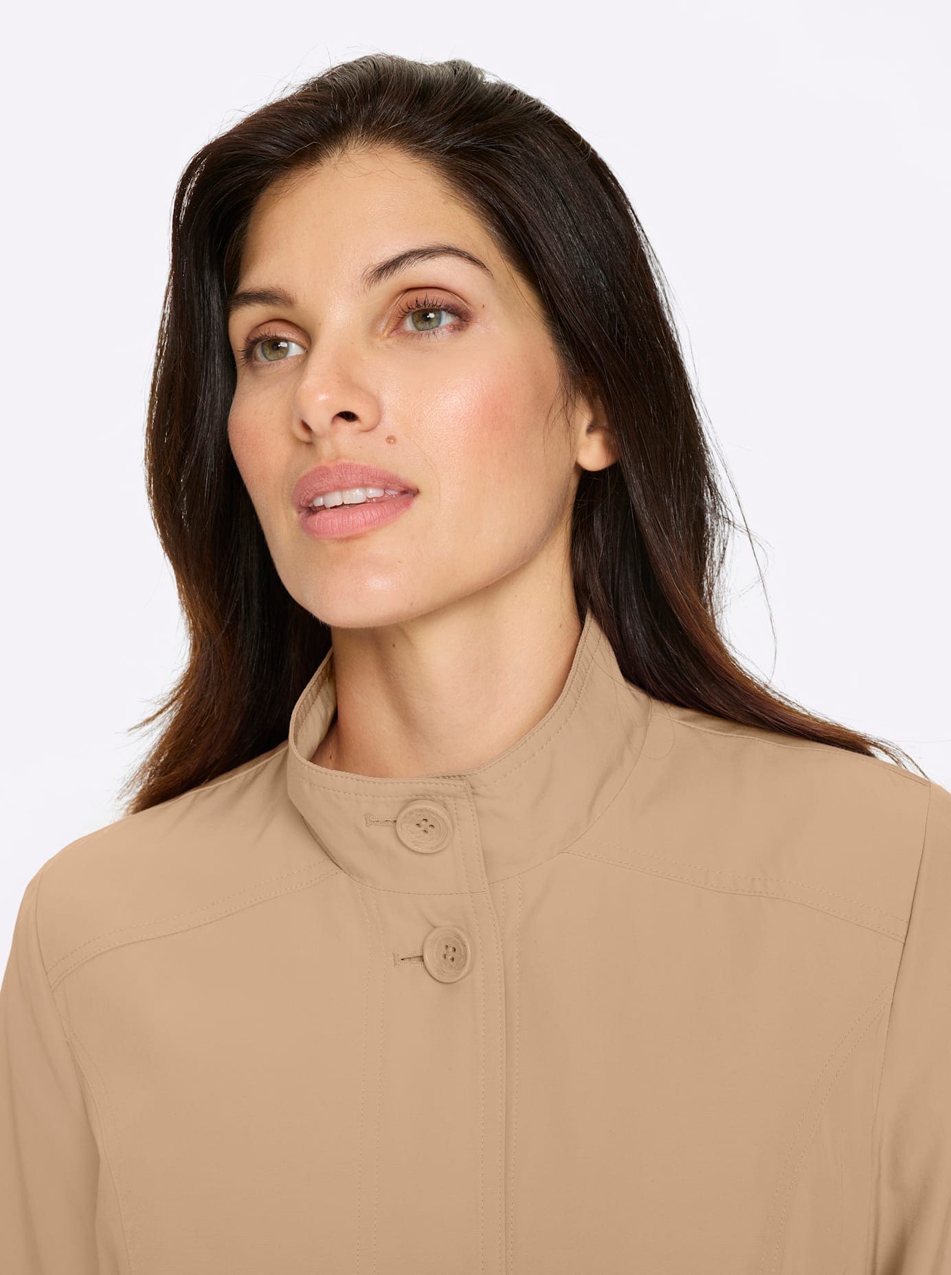 Classic Basics Langjacke ohne Kapuze