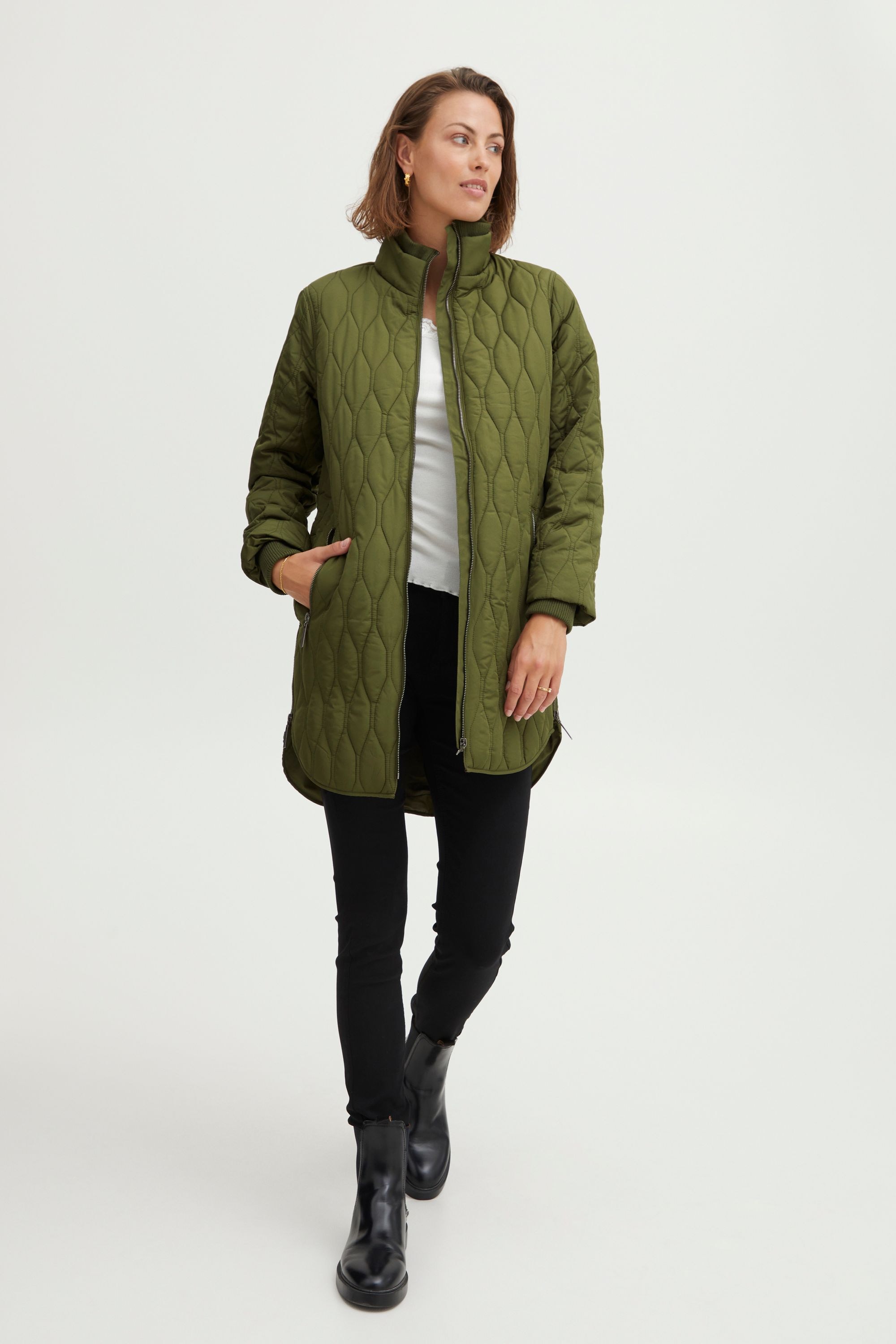 fransa Steppjacke »Steppjacke FRPuilt«, ohne Kapuze