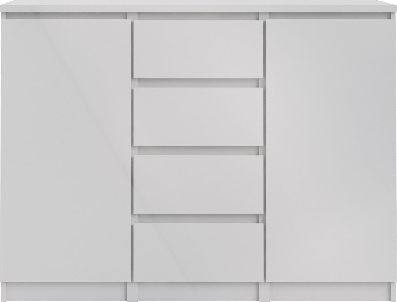 INOSIGN Kommode »Naia, Sideboard, 4 Schubladen, 2 Türen, Aufbewahrung, grifflose Front«, Mit Einlegeböden, modern, skandinavisches Design, in mehrere Farben
