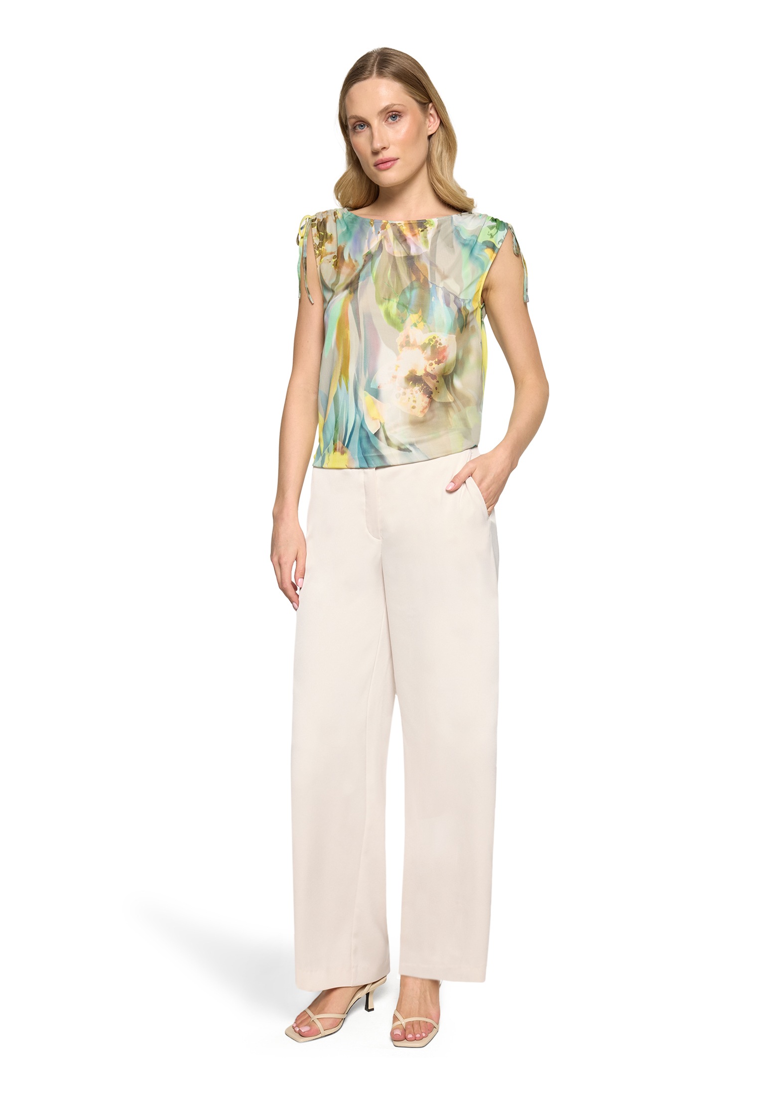Betty Barclay Mesh-Top »Mesh-Shirt mit Raffung«