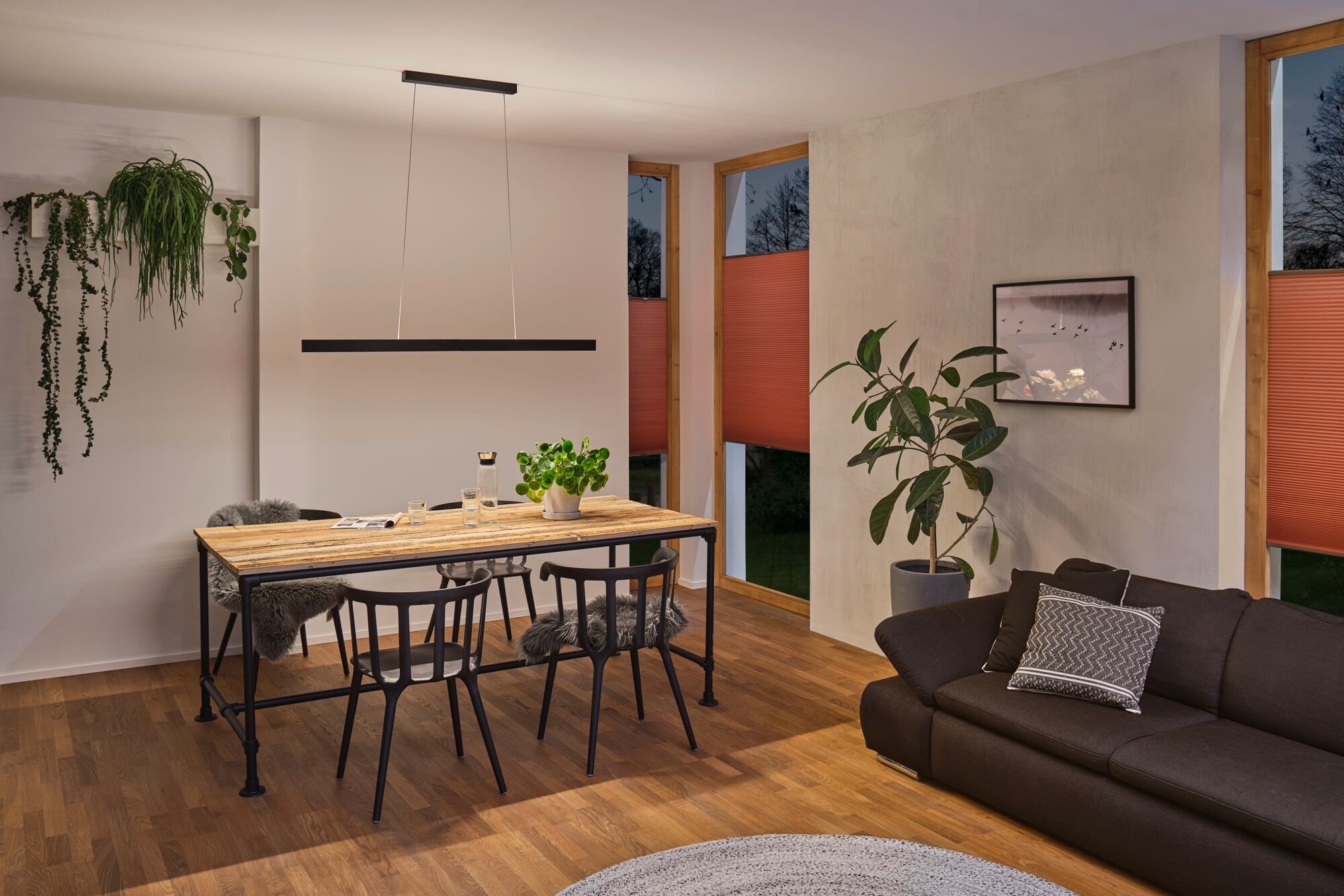 Paulmann LED Pendelleuchte »LED Pendelleuchte Aptare dimmbar« 1 Stk. Warmweiß Memoryfunktion