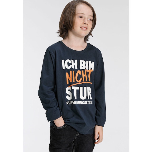 bei KIDSWORLD STUR«, »ICH Spruch NICHT BIN OTTO Langarmshirt bestellen