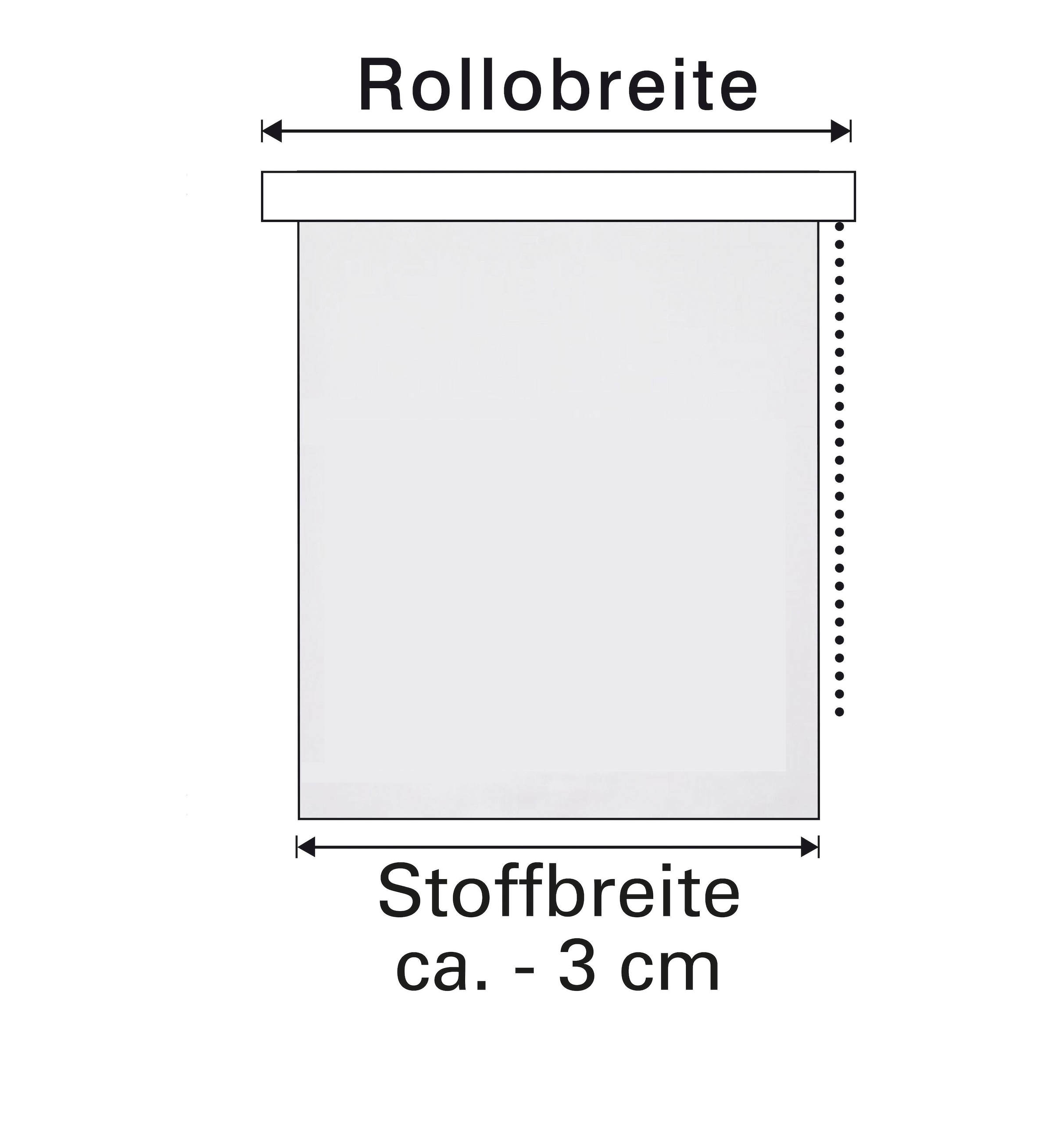 WOHNIDEE-Kollektion Seitenzugrollo »Rollo Tageslicht«, Lichtschutz, ohne Bohren, freihängend, Klebemontage / Schraubmontage möglich