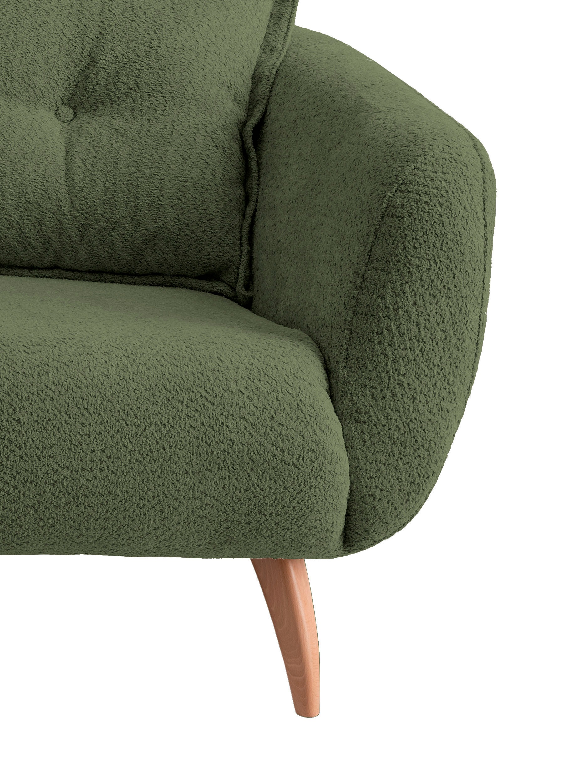 Home affaire 3-Sitzer »Baggio modern und romantisches Design, bequem«, Zierkissen inklusive
