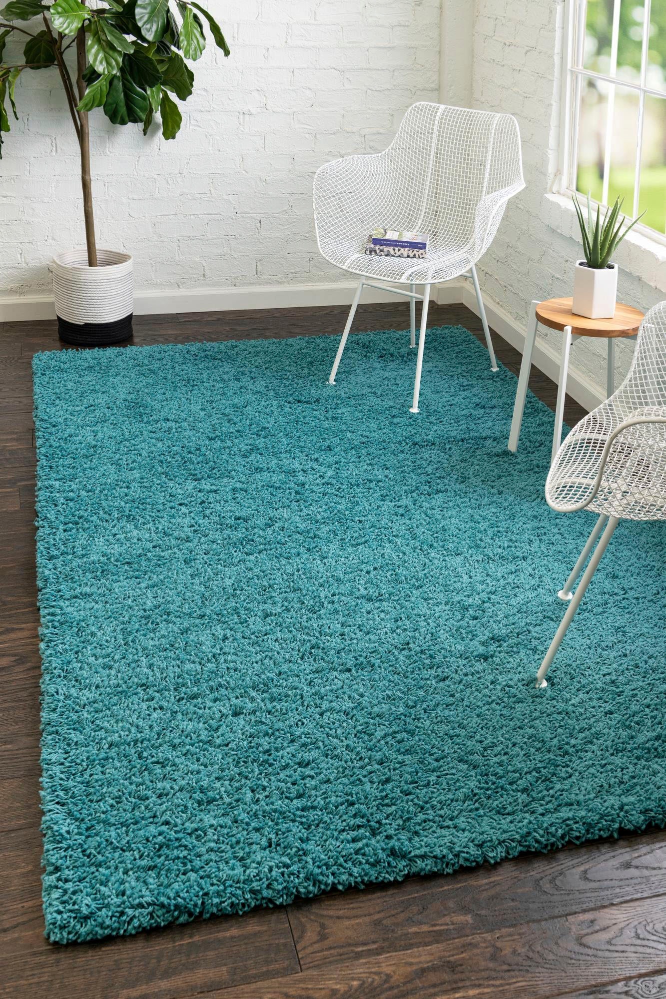 Myflair Möbel & Accessoires Hochflor-Teppich »Shaggy Shag, LAGERRÄUMUNG!«, rechteckig, 38 mm Höhe, gewebt, Uni Farben, ideal im Wohnzimmer & Schlafzimmer