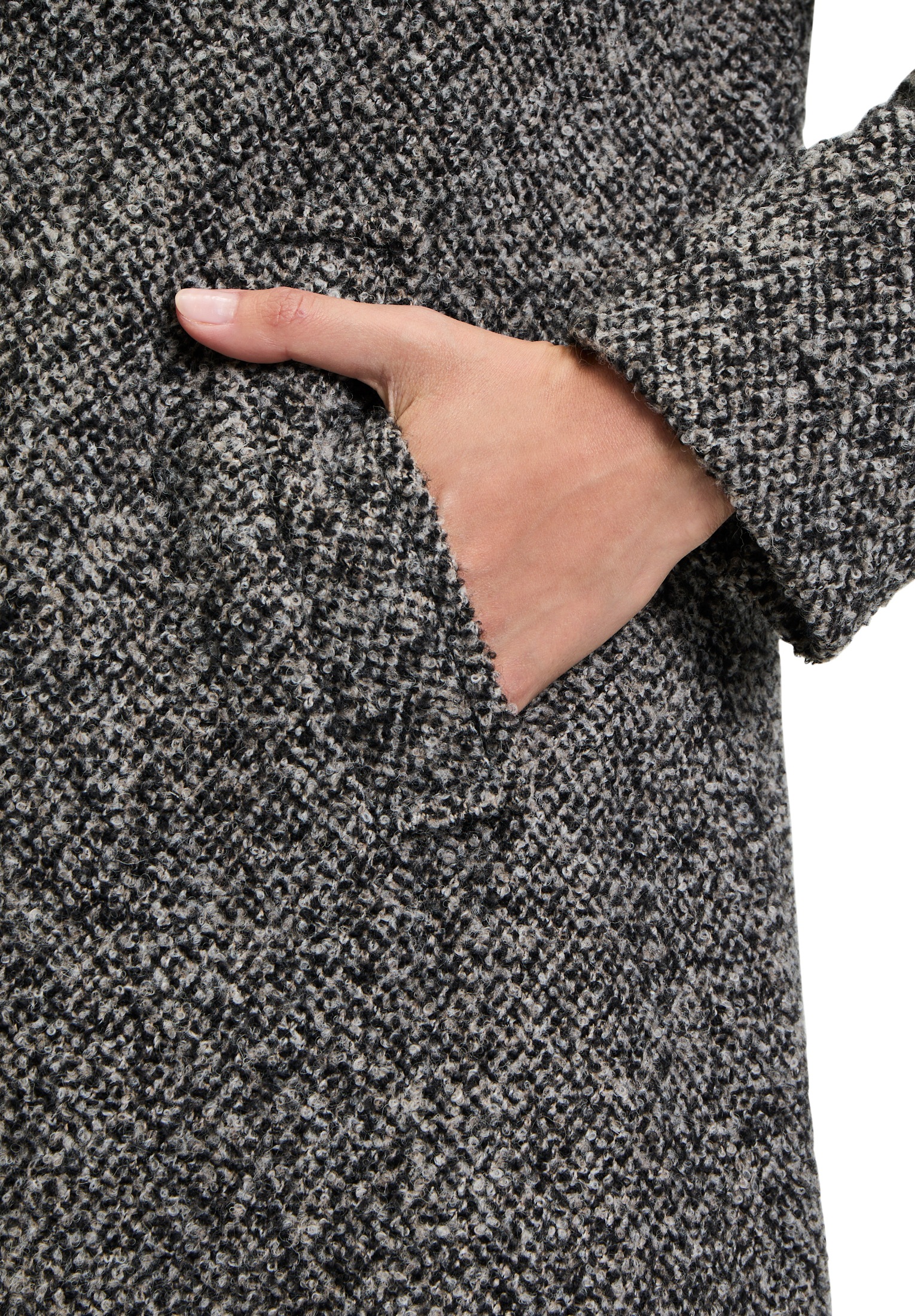 Gil Bret Wolljacke »Wollmantel mit abnehmbarem Westenteil«