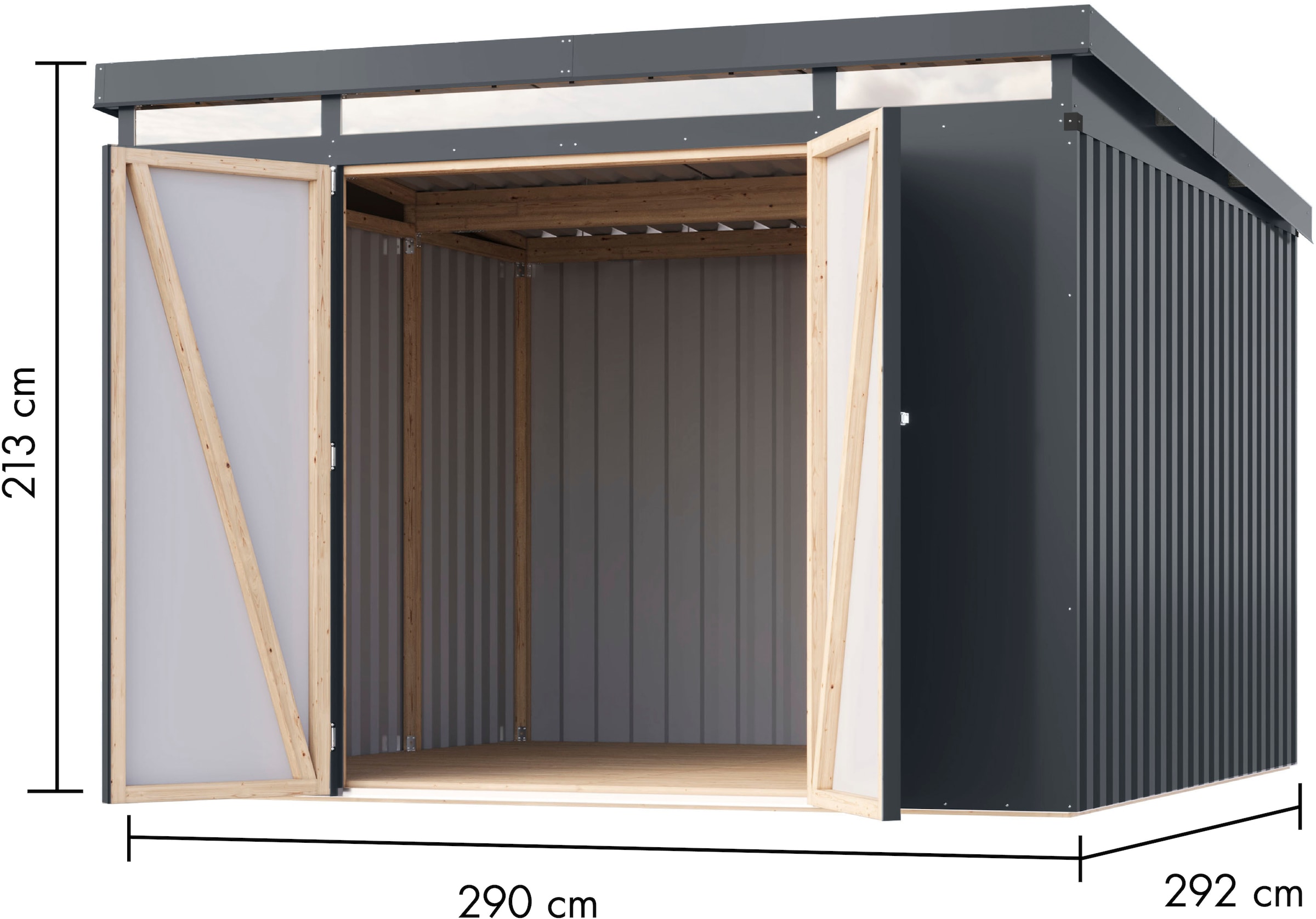 Karibu Gerätehaus »Argonium 3,5«